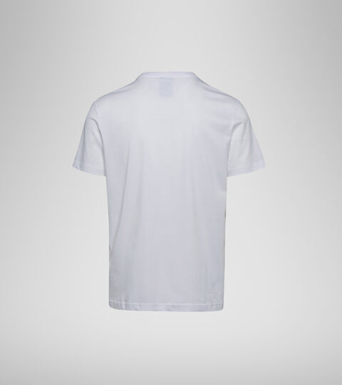 T-SHIRT SS FREGIO CLUB, OPTICAL WHITE T-shirt - Men T-SHIRT SS FREGIO CLUB OPTICAL WHITE - Diadora