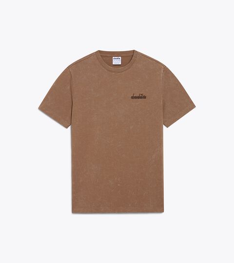 Short-sleeved T-shirt - Regular fit - Men&rsquo;s T-SHIRT SS AVENUE LAB II TOASTED COCONUT - Diadora