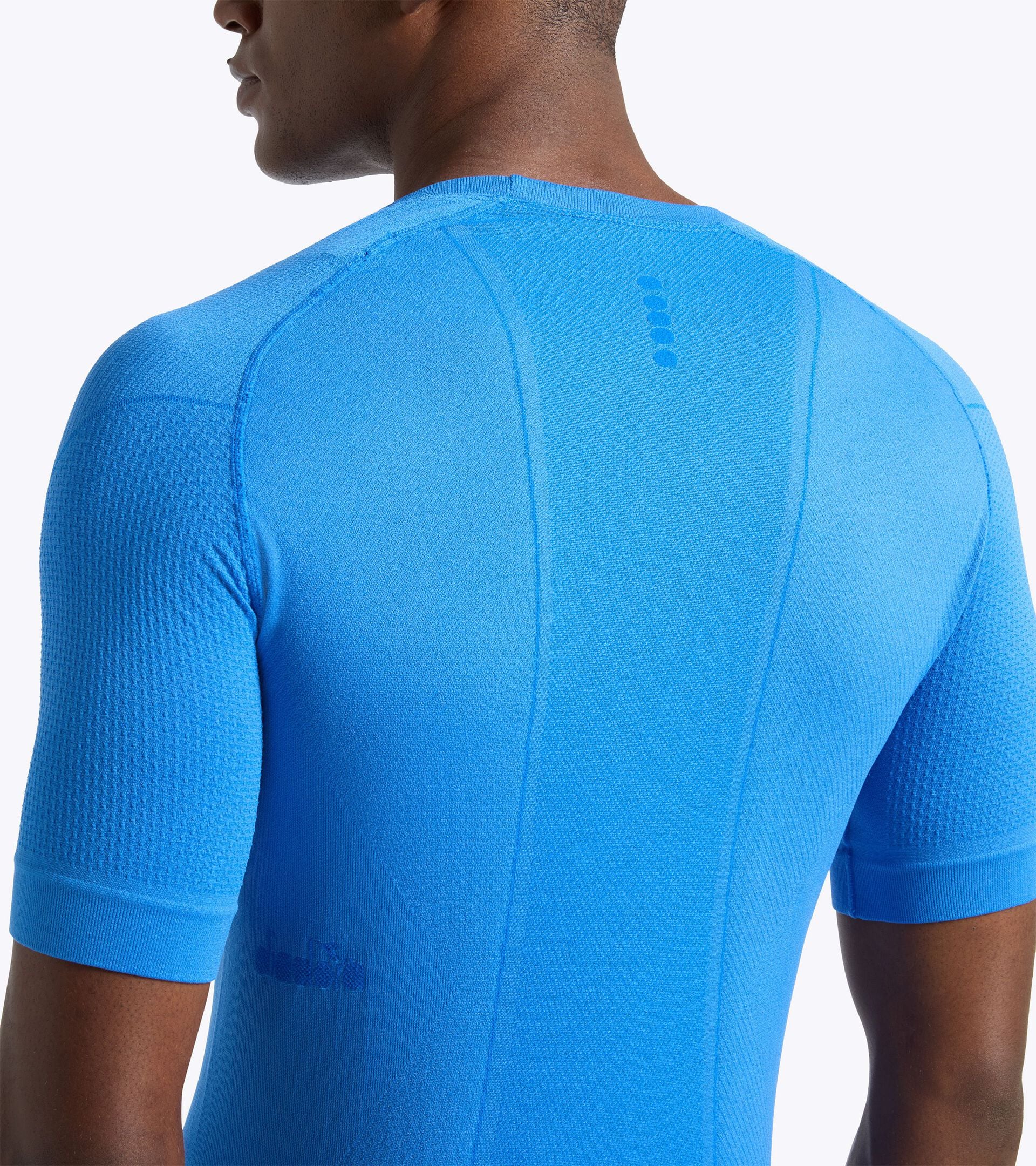 T-shirt technique Made in Italy &agrave; manches longues&sect;Running&sect;Homme STRATOZERO LS T-SHIRT PALAIS BLEU - Diadora