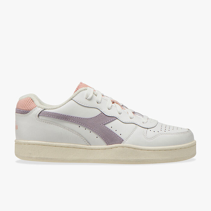 MI BASKET LOW ICONA WN, WHITE/NIRVANA/EVENING SAND, large
