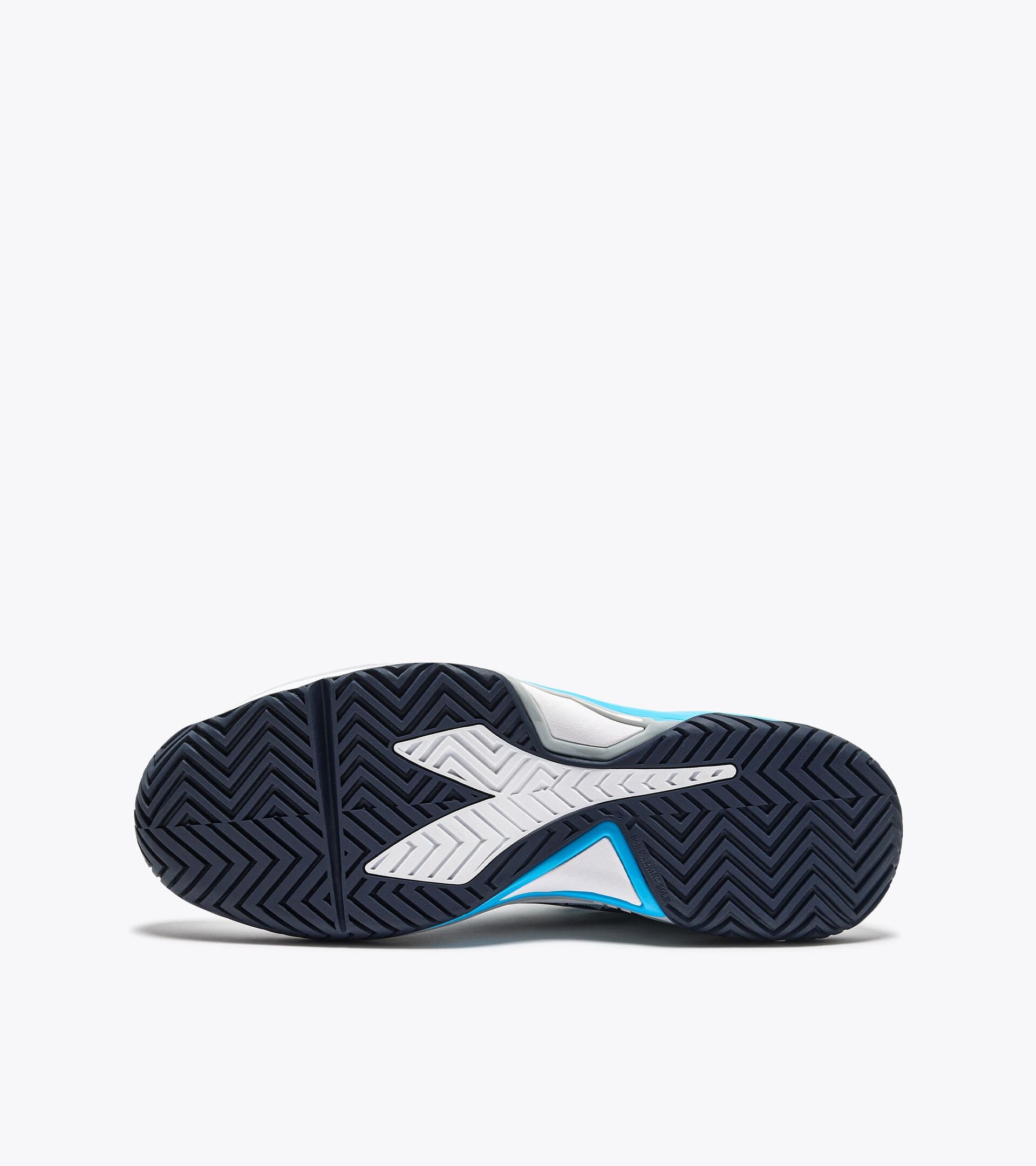 Tennis shoe for hard surfaces and clay courts - Stability - Men’s B.ICON 3 AG WHITE/BLUE CORSAIR - Diadora