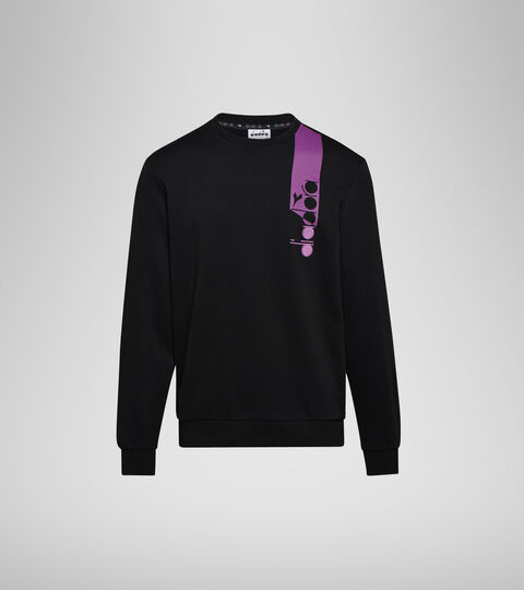 Sweater mit Rundhalsausschnitt - Unisex SWEATSHIRT CREW ICON SCHWARZ - Diadora