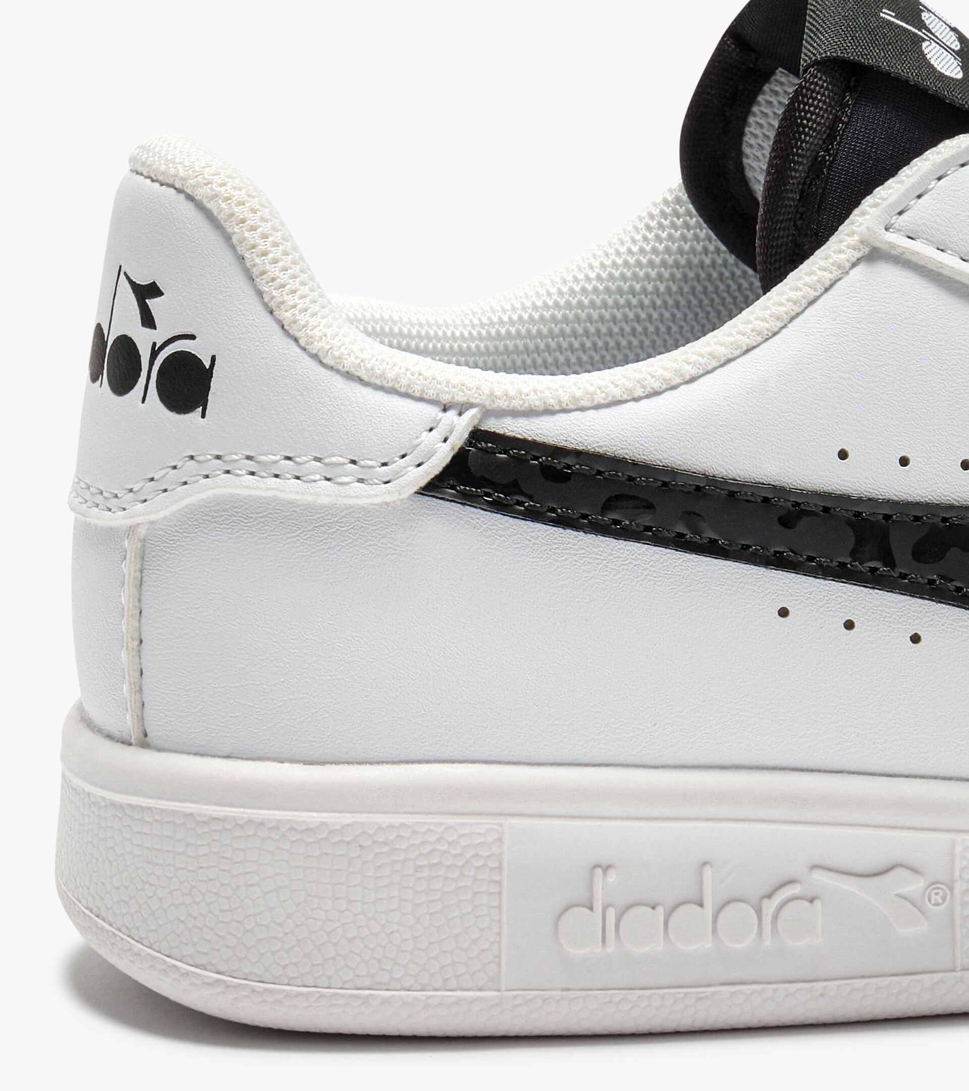 Velcro-closure kids&rsquo; shoe - 4-8 years old  GAME P POOL PS BLACK - Diadora