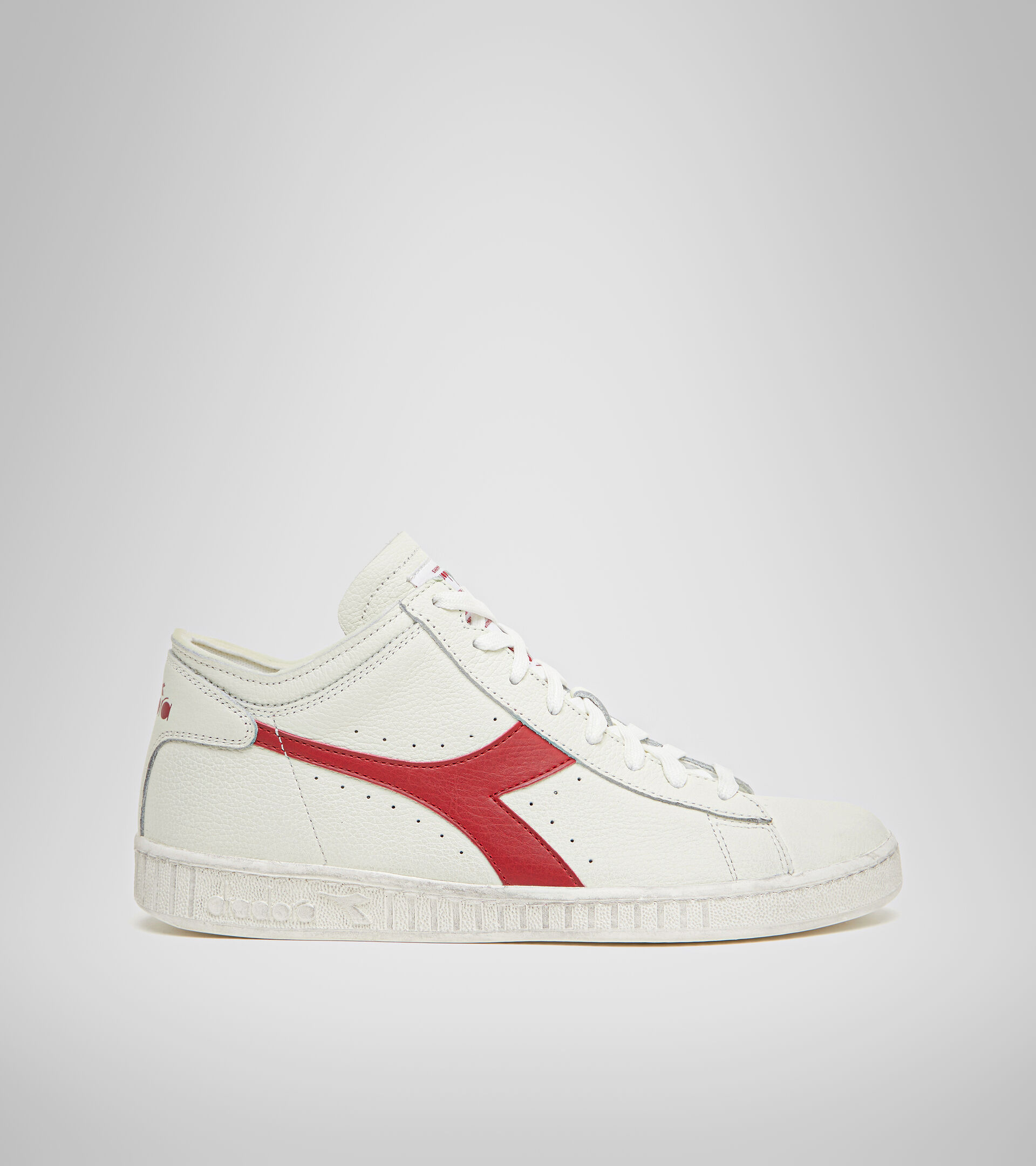 Footwear Sportswear UNISEX GAME L WAXED ROW CUT BLANCO/NARANJA.COM Diadora