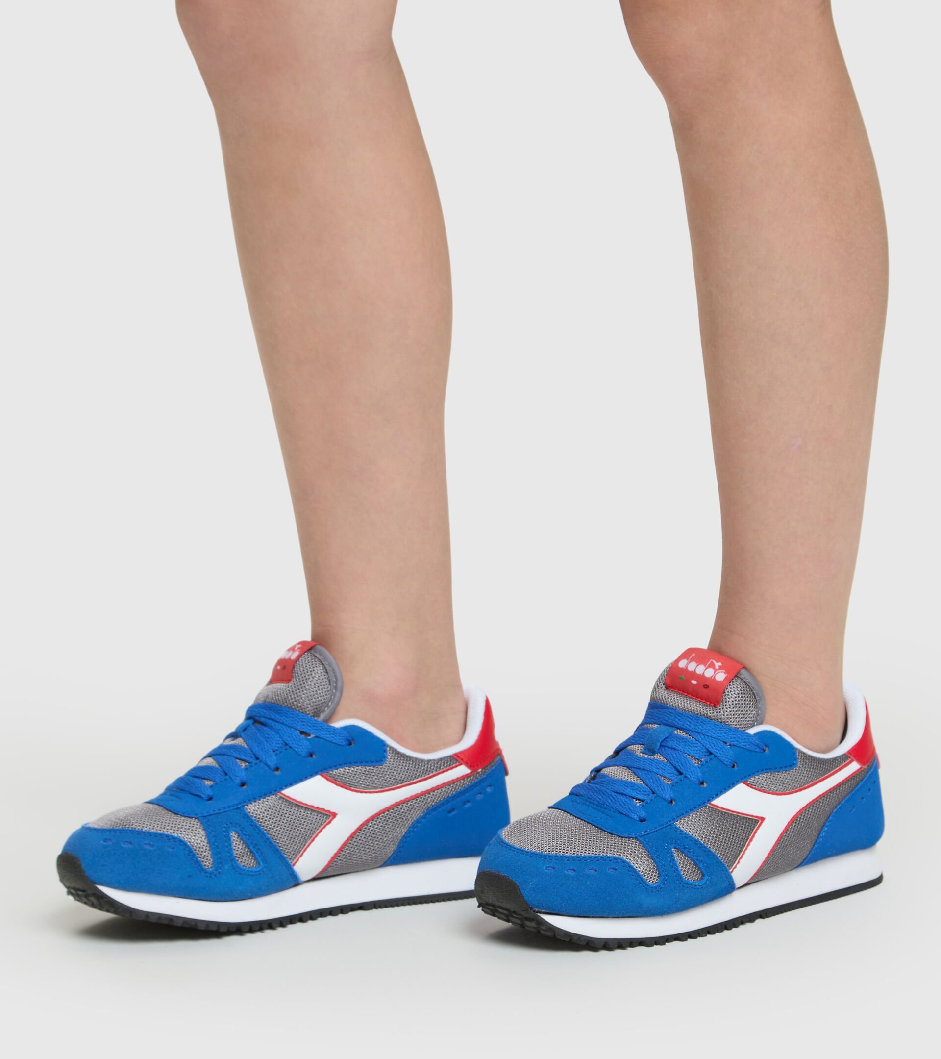 Sports shoes - Youth 8-16 years SIMPLE RUN GS IMPERIAL BLUE/WHITE - Diadora