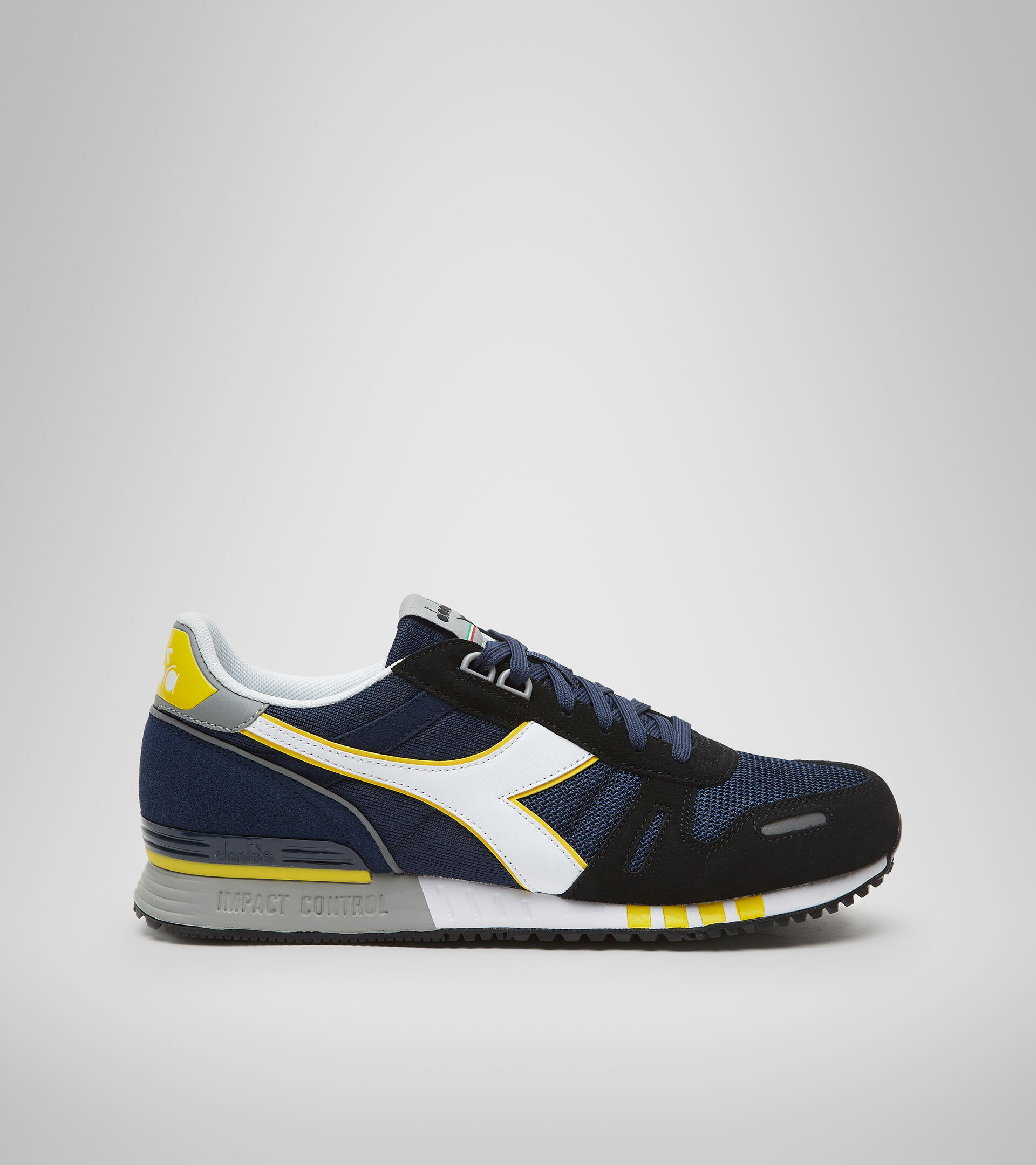 Sports shoe - Men TITAN BLUE CASPIAN SEA/GRAY - Diadora