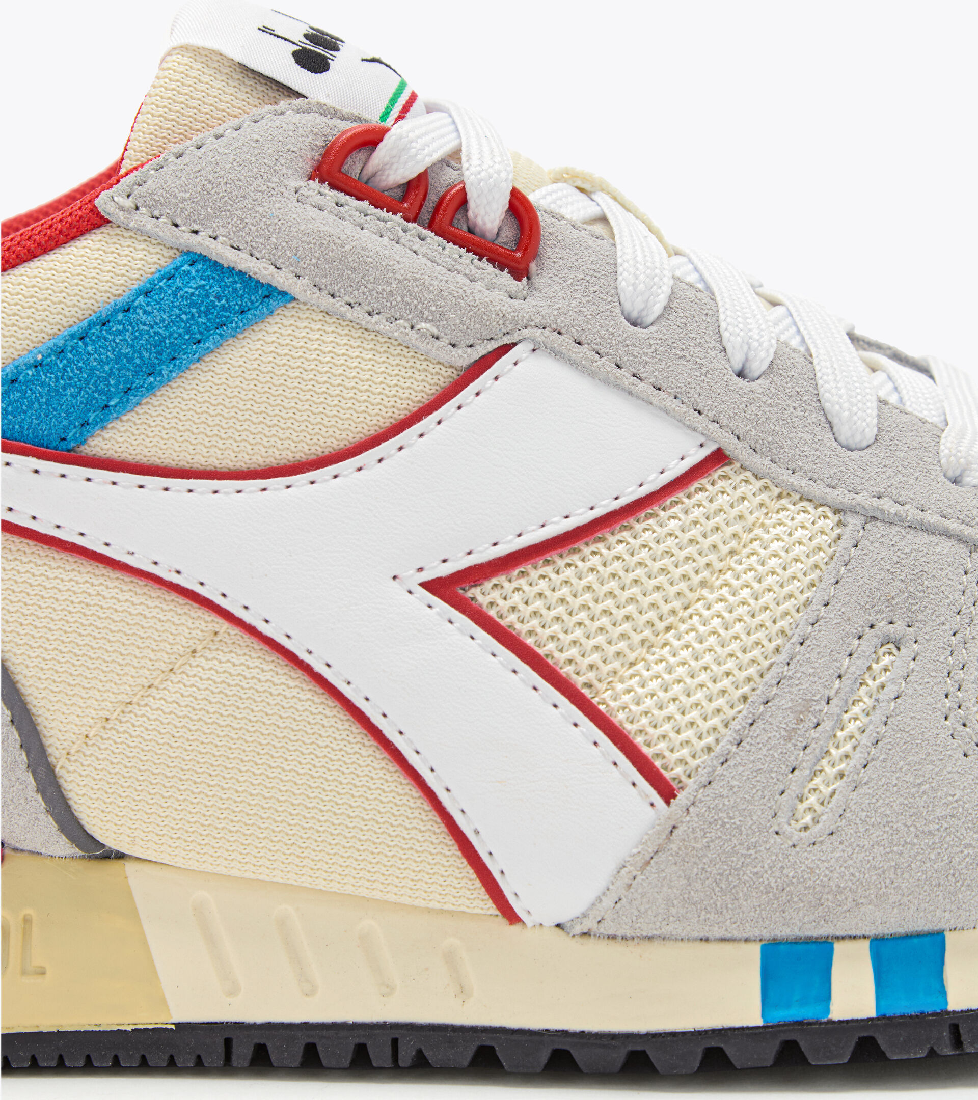 Sports shoe - Men TITAN PRISTINE/WHITECAP GRAY - Diadora