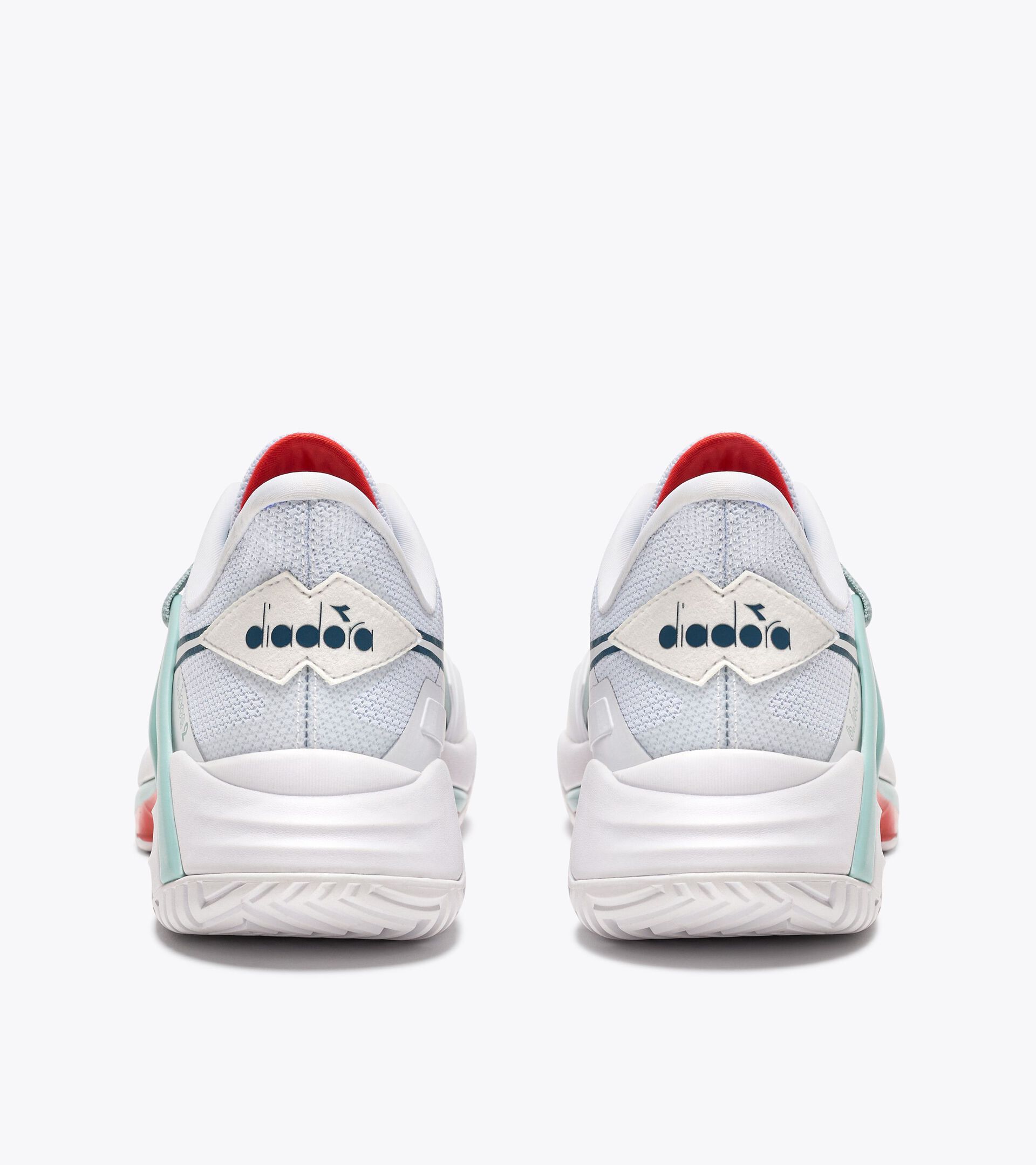 Tennis shoes for hard surfaces or clay courts - Women B.ICON 2 W AG WHITE/SURF SPRAY/LEGION BLUE - Diadora