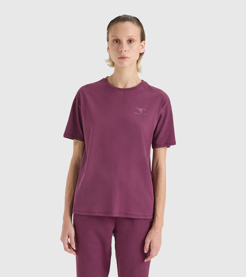 Sportliches T-Shirt - Damen L.T-SHIRT SS CHROMIA VERNICHTET VIOLETT - Diadora