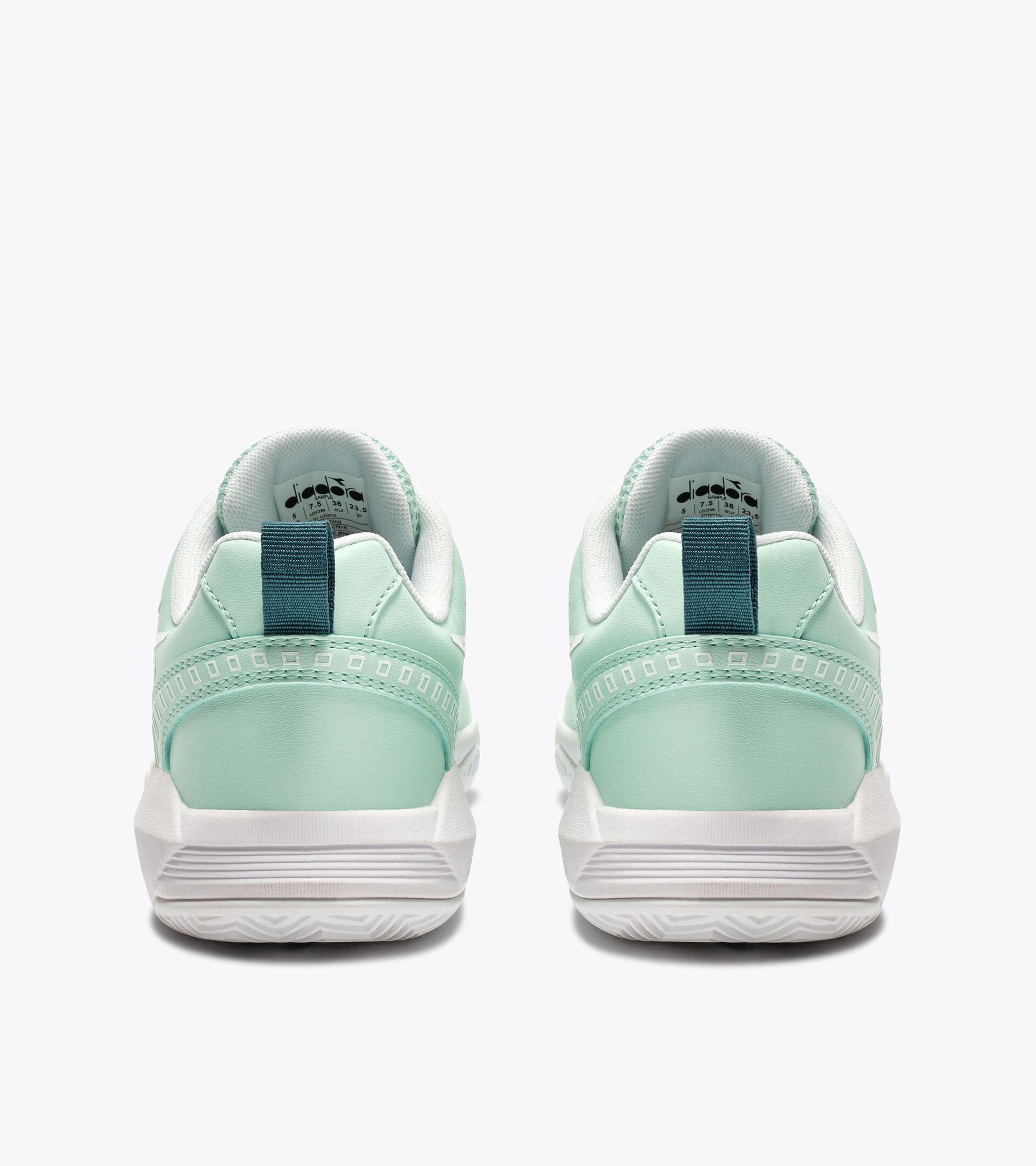 Tennisschuh f&uuml;r Sandpl&auml;tze - Schnelle Spielerinnen - Damen
 S. CHALLENGE 7 W SL CLAY VERDE BAIA/BIANCO - Diadora