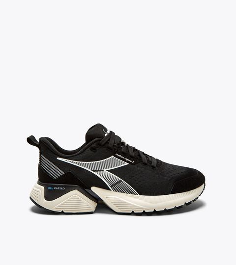 Running shoes - Women
 MYTHOS BLUSHIELD VIGORE 2 W BLACK/WHISPER WHITE - Diadora