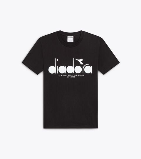 T-shirt - All-Gender T-SHIRT SS LOGO BLACK - Diadora