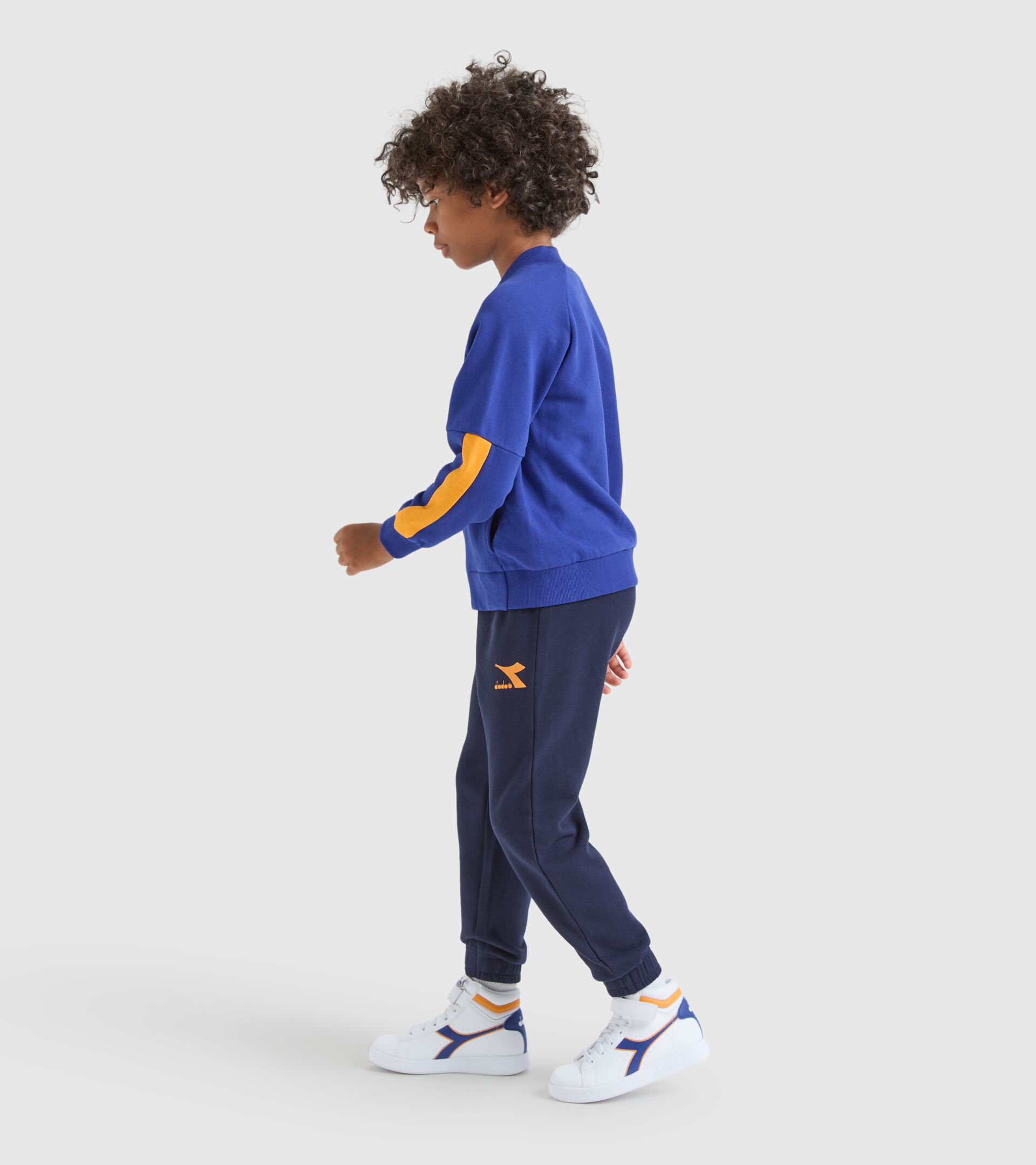 Sports tracksuit - Kids JB. TRACKSUIT FZ TWISTER SODALITE BLUE - Diadora
