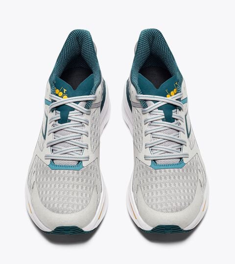 CELLULA, SILVER/MEDITERRANEA Running shoe - Comfort and stability - Men's CELLULA SILVER/MEDITERRANEA - Diadora