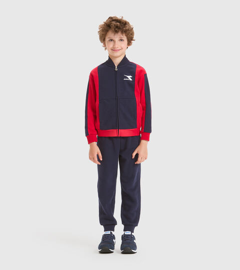 Survêtement - Garçon JB.TRACKSUIT FZ HOOPLA ROUGE TANGO - Diadora