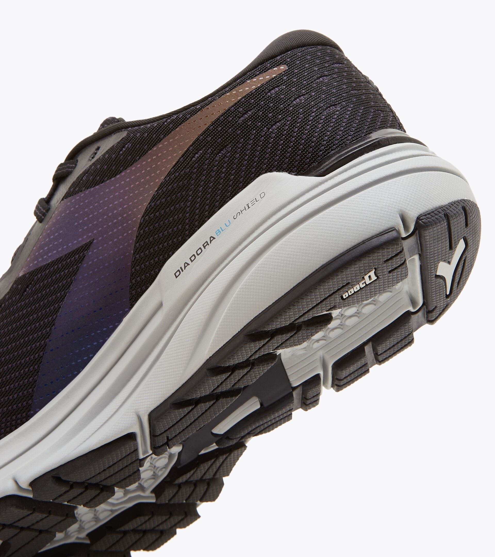 Zapatillas de running - Mujer MYTHOS BLUSHIELD HIP 6 W NEGRO/PLATA - Diadora