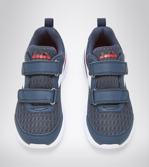 FALCON 2 JR V, NOIR IRIS/BLANC Chaussures de running Junior - Unisexe FALCON 2 JR V NOIR IRIS/BLANC - Diadora
