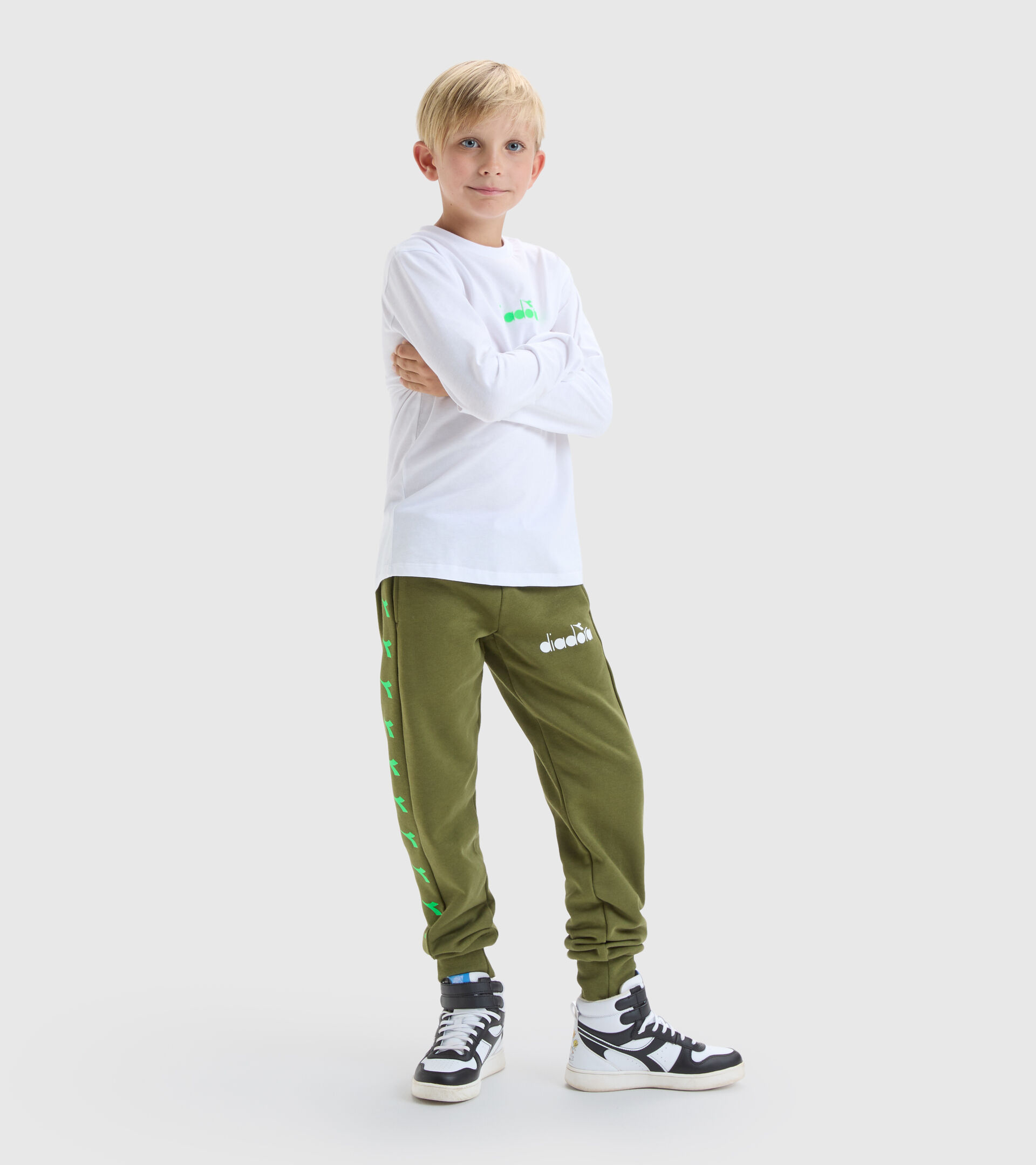 T-shirt a maniche lunghe - Bambino
 JB.T-SHIRT LS D MARSHMALLOW - Diadora