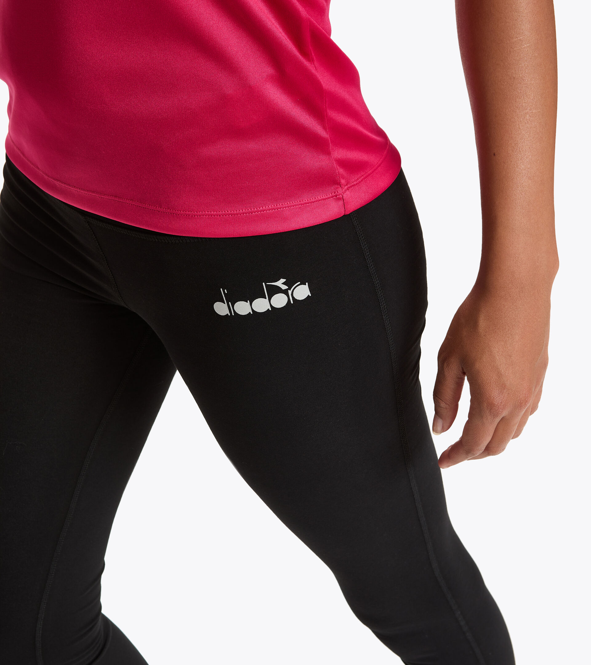Training leggings - Women L. STC LEGGINGS BE ONE BLACK - Diadora