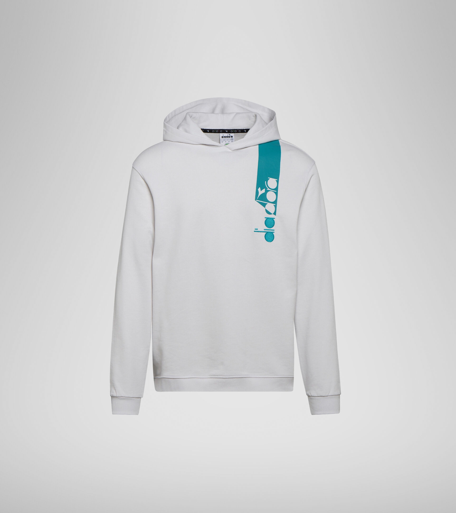 Hooded sweatshirt - Unisex HOODIE ICON WHITE MILK - Diadora