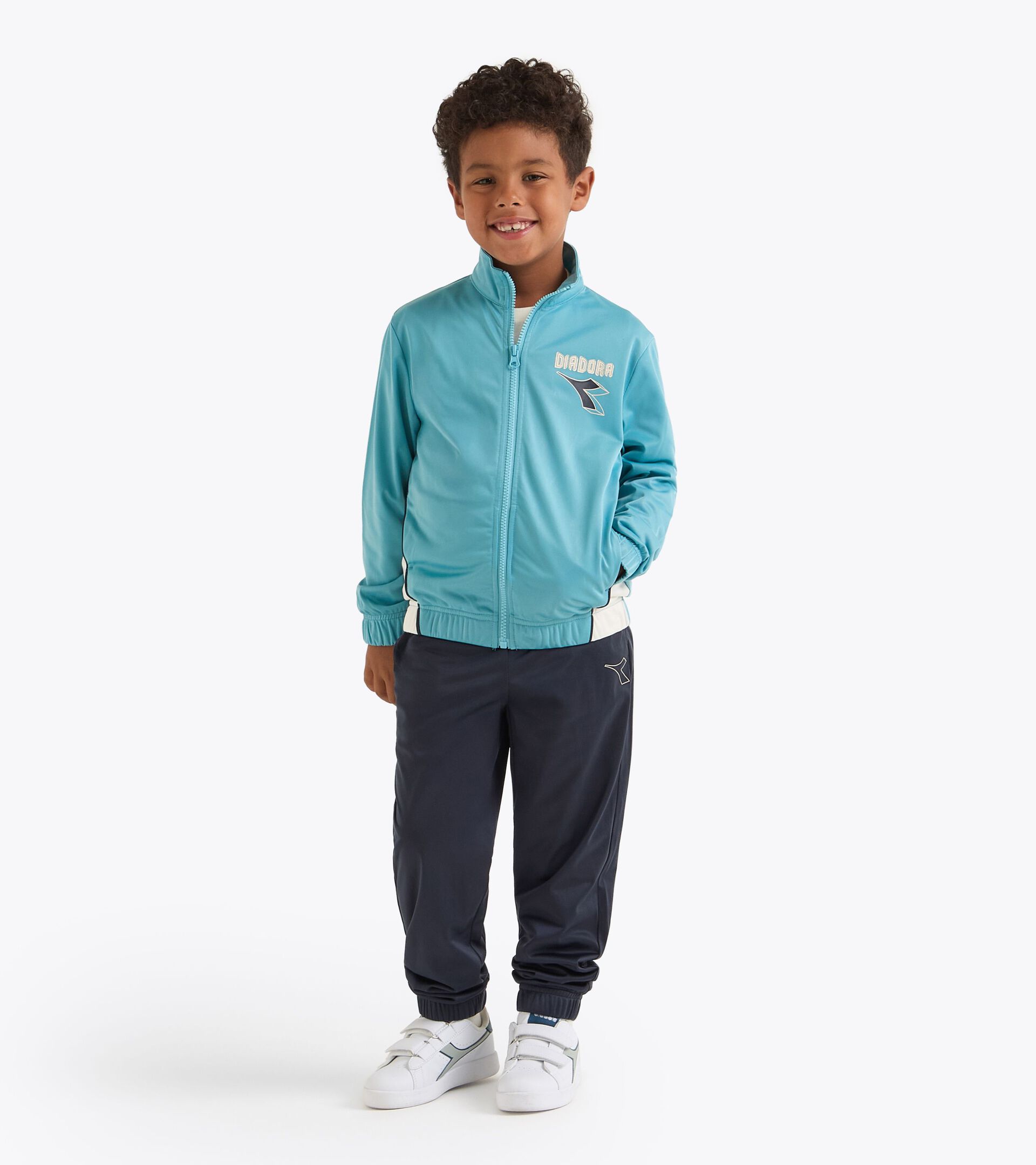 Polyestere tracksuit - Boy
JB. TRACKSUIT FZ LOGO (PL) BLUE DENIM - Diadora