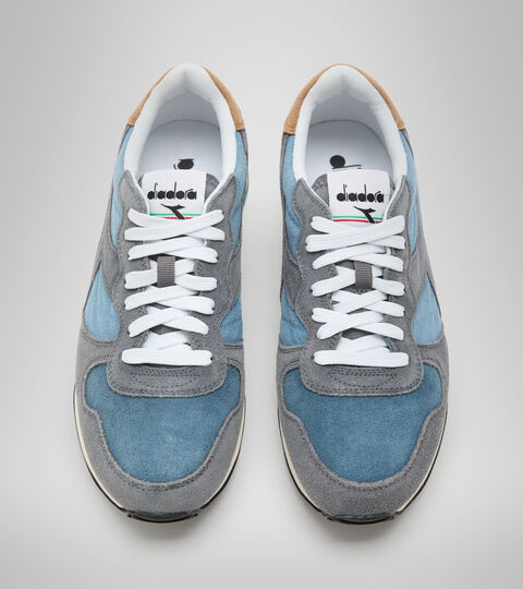 CAMARO SUEDE, AZUL ESPEJISMO/PELTRE Zapatillas deportivas - Unisex CAMARO SUEDE AZUL ESPEJISMO/PELTRE - Diadora