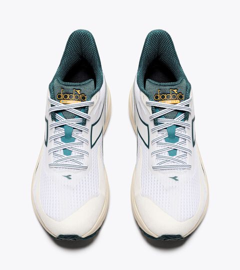 Running shoe - Cushioning and protection - Men’s MYTHOS BLUSHIELD 9 VORTICE WHT/MEDITERRANEA/WHISPER WHT - Diadora