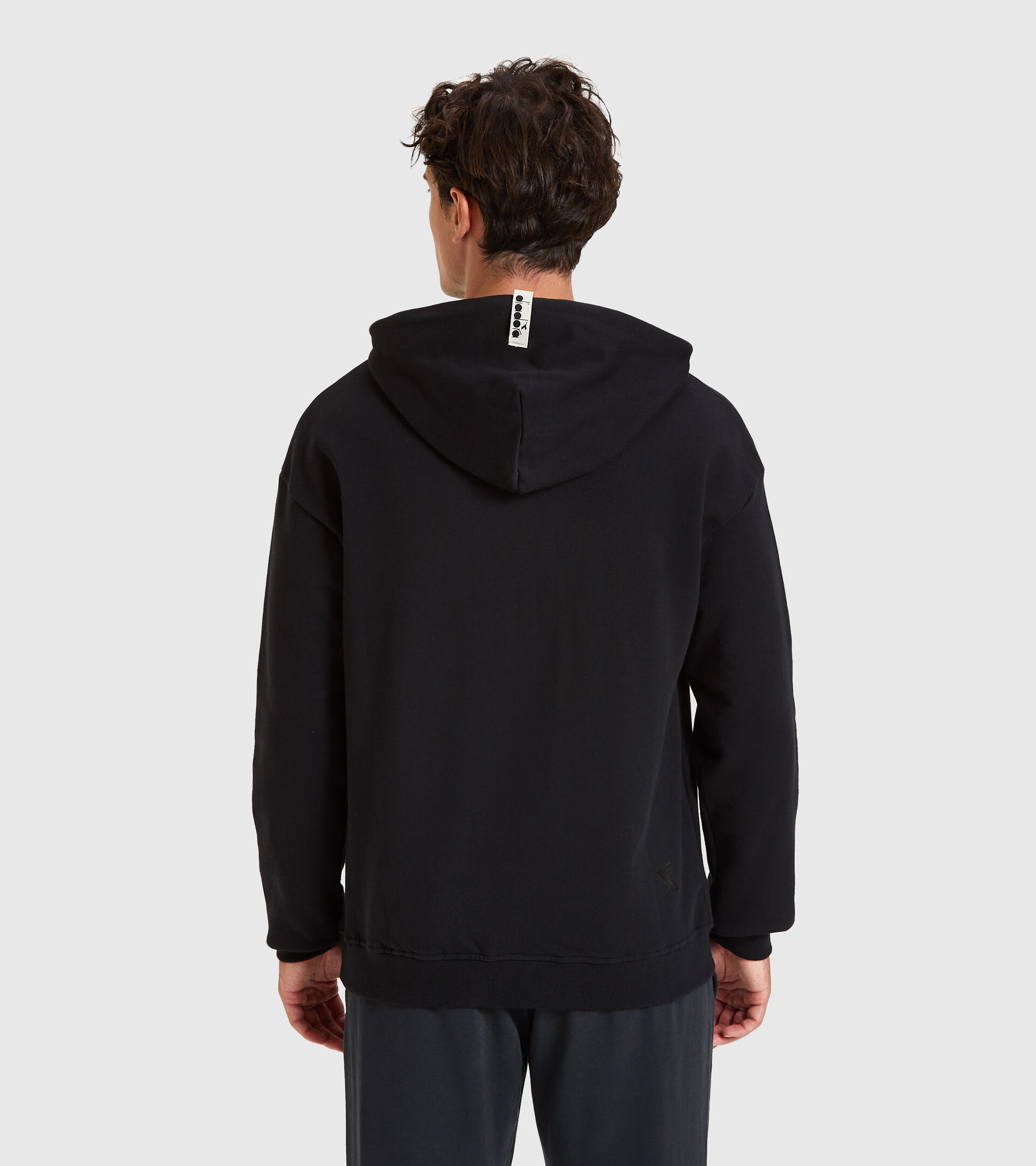 Hooded sweatshirt - Unisex HOODIE DIADORA HD BLACK - Diadora