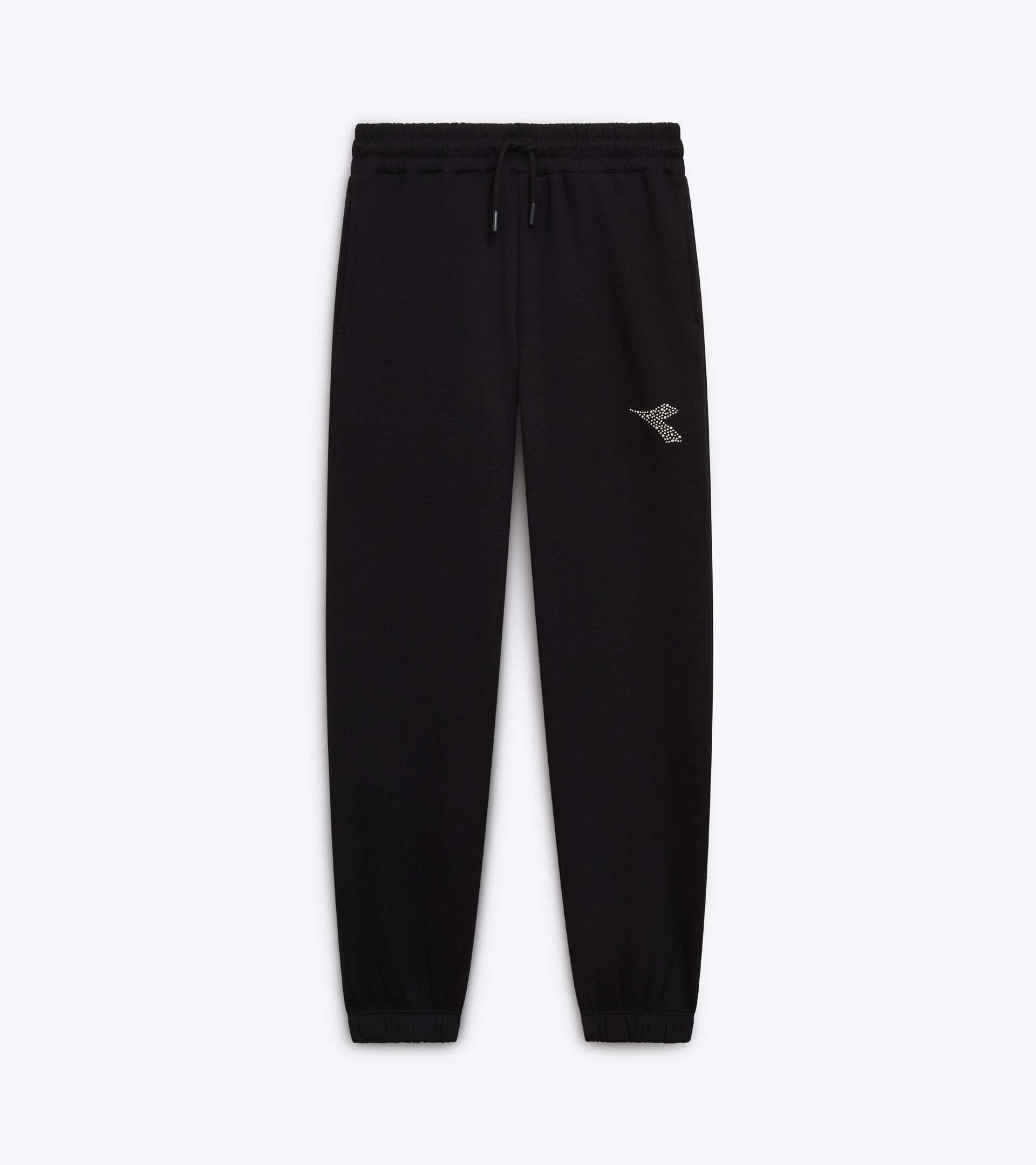 Joggers - Girls JG. JOGGER PANTS RHINESTONE BLACK - Diadora