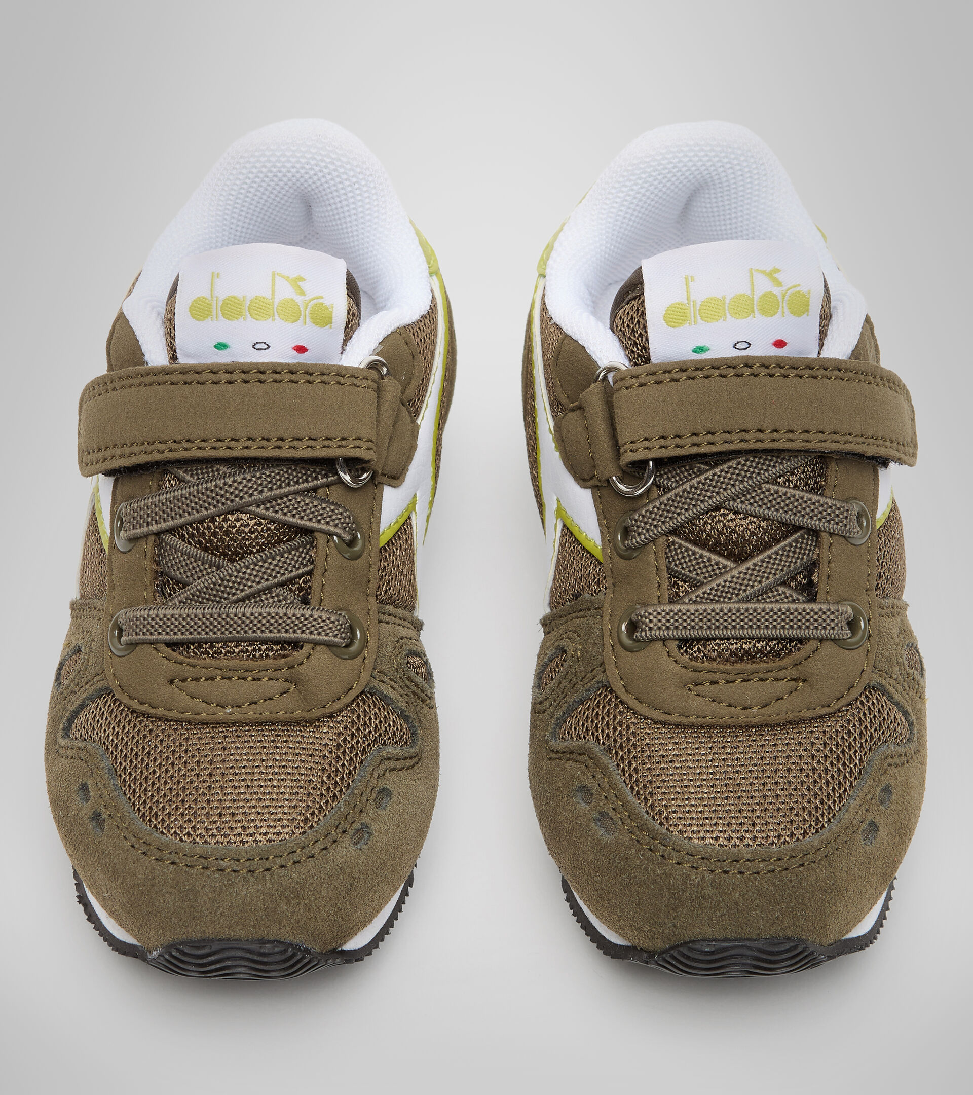 Sports shoes - Toddlers 1-4 years SIMPLE RUN TD OLIVE GREEN - Diadora