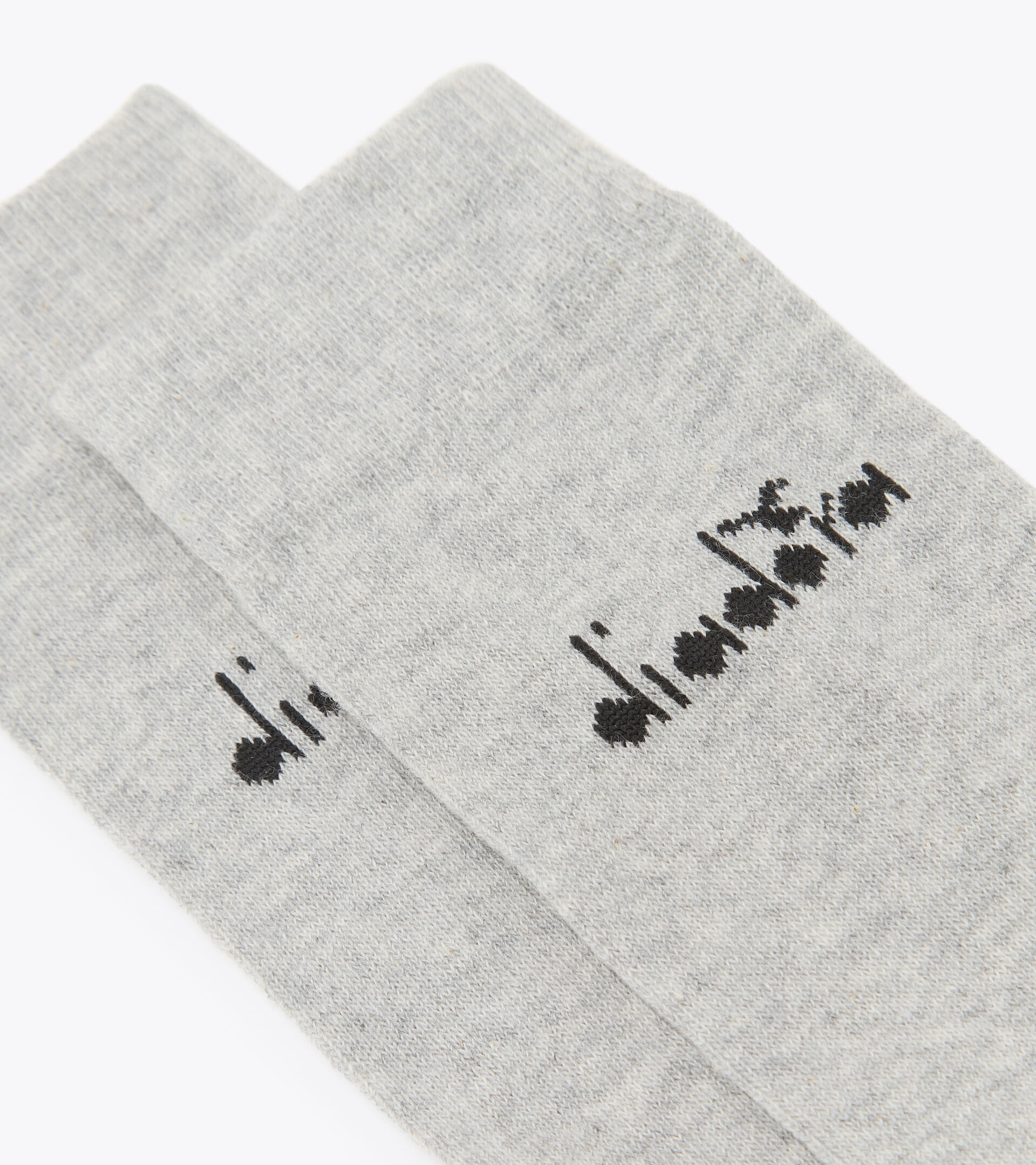 Mid socks pack - Three pair - Unisex U. MID PLAIN SOCKS 3-PACK MELANGE GREY - Diadora