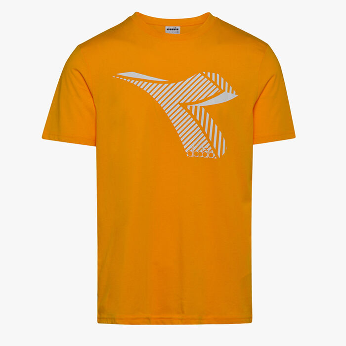 T-SHIRT SS FREGIO CLUB, YELLOW SAFFRON, large