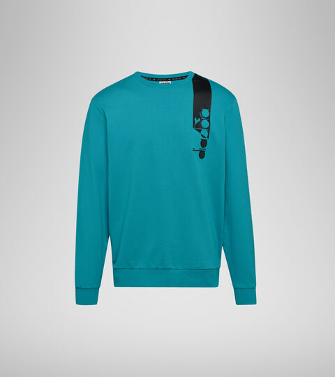 Sweater mit Rundhalsausschnitt - Unisex SWEATSHIRT CREW ICON VIRIIDIANGRUEN - Diadora