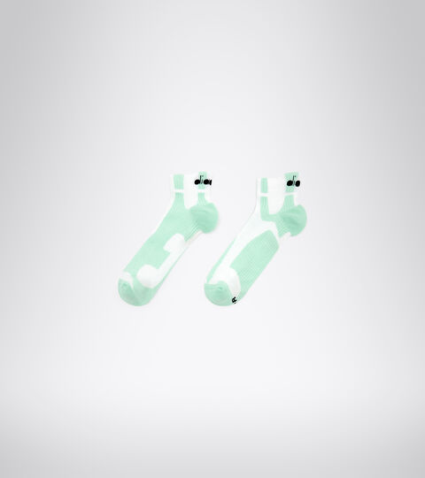 Chaussettes de Running - Unisexe CUSHION QUARTER SOCKS BLANC VIF - Diadora
