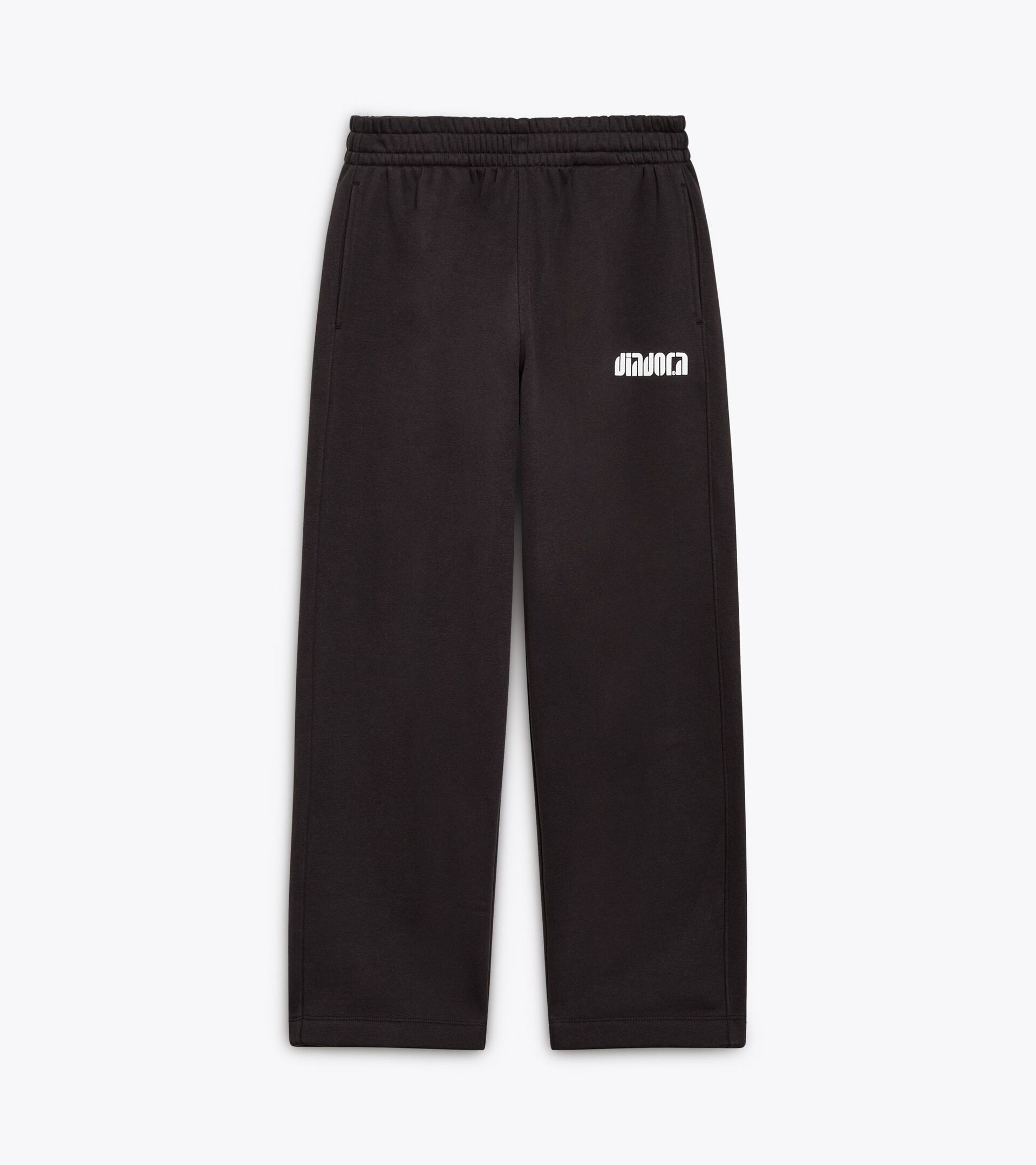 null L. PANTS ATHL. LOGO BLACK - Diadora