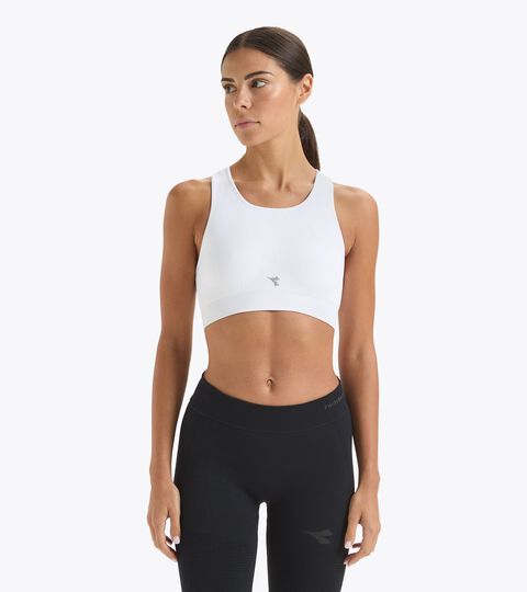 Sujetador deportivo - Mujer L. MEDIUM BRA ACT BLANCO VIVO - Diadora