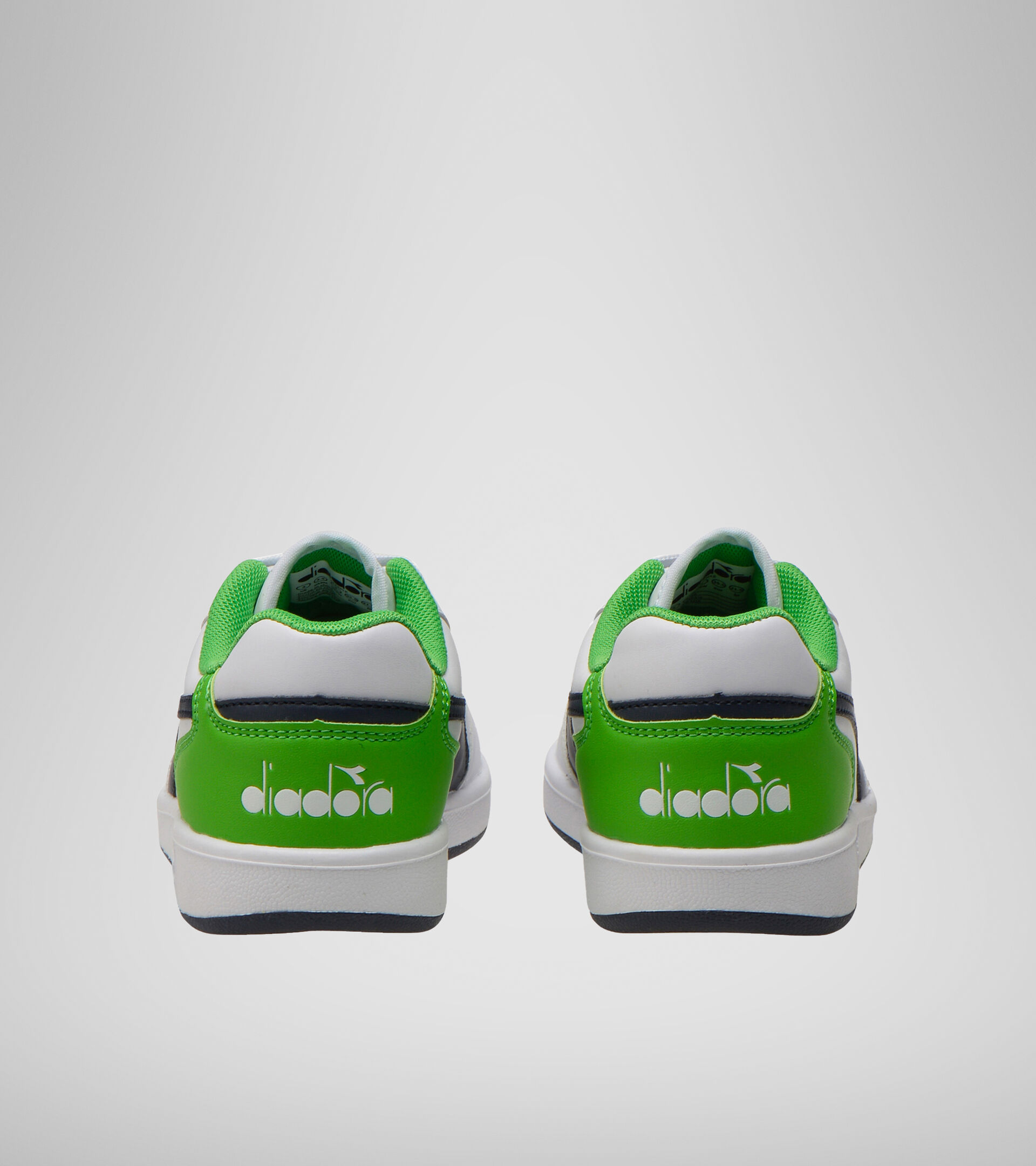 Footwear Sport BAMBINO PLAYGROUND GS BLCO/LIRIO NEGRO/VERDE CLASICO Diadora
