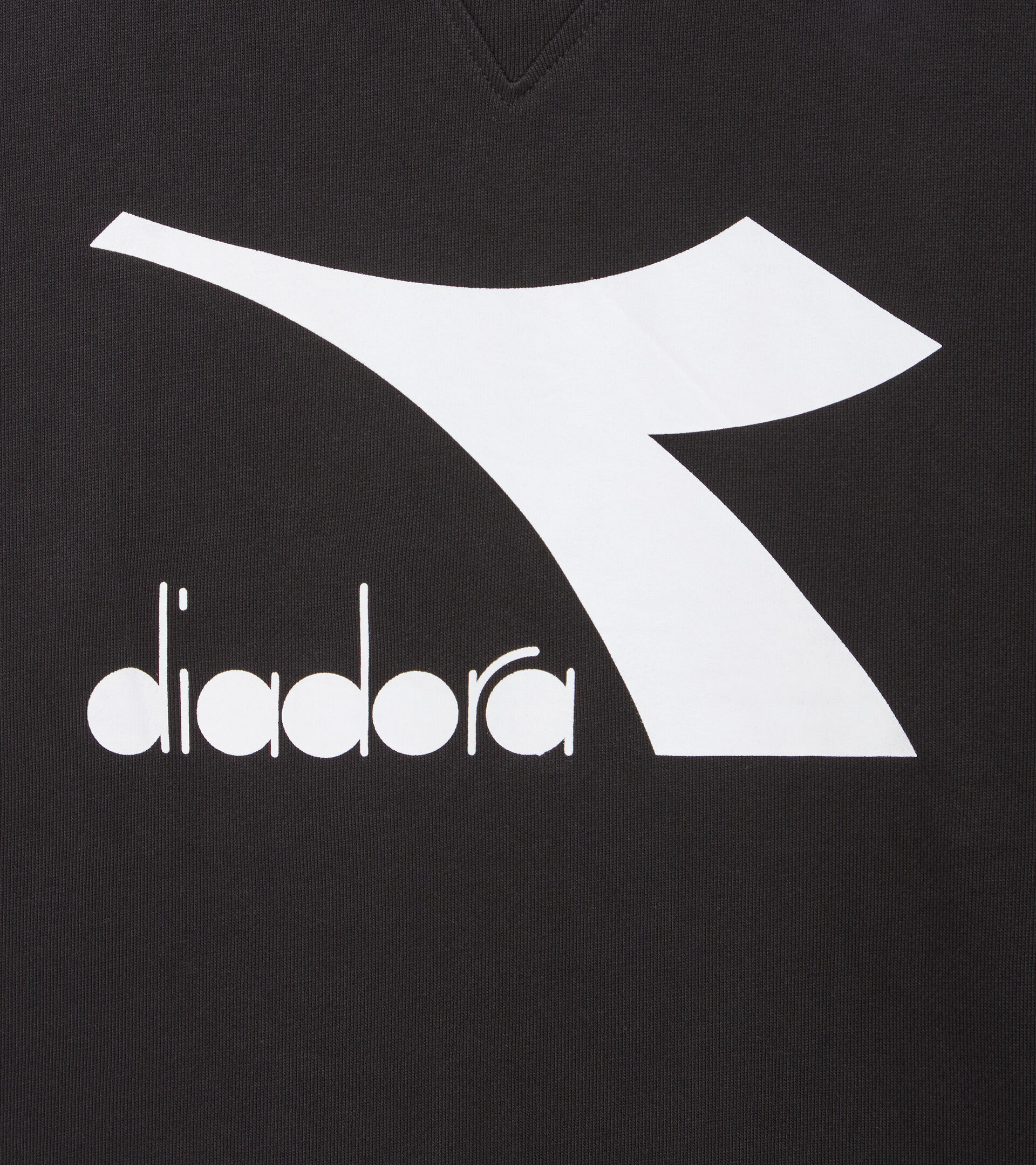 Sports sweatshirt - Men’s SWEATSHIRT CREW CHROMIA BLACK - Diadora