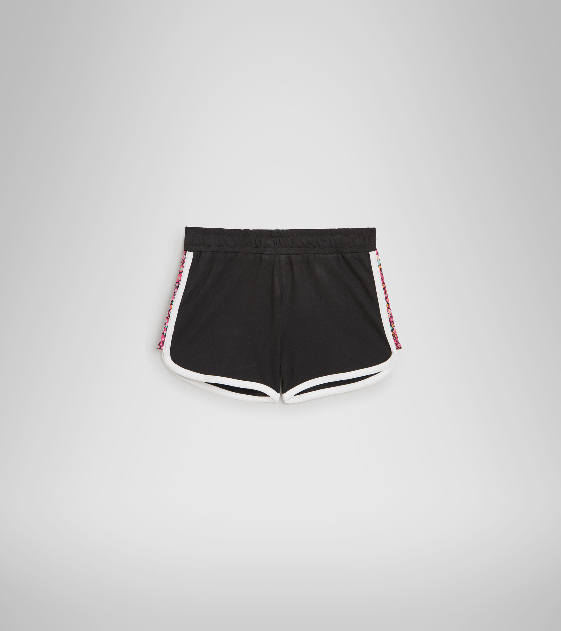 Cotton sports shorts - Girls JG.SHORT BLOSSOM BLACK - Diadora