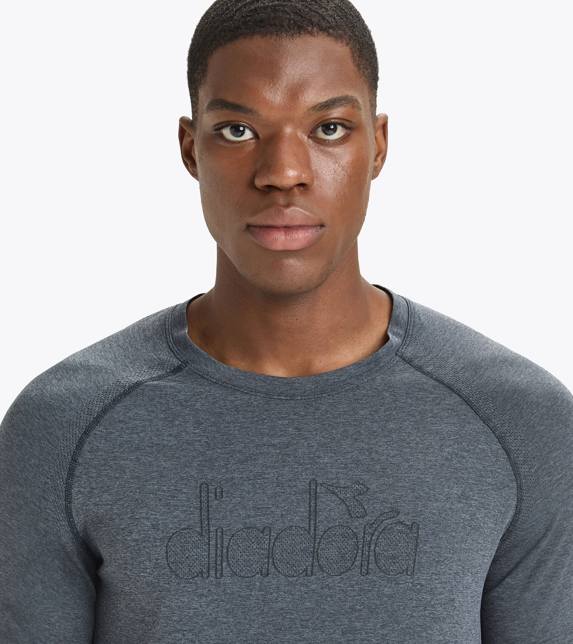 Sports t-shirt - Made in Italy - Men SS T-SHIRT SKIN FRIENDLY BLACK - Diadora