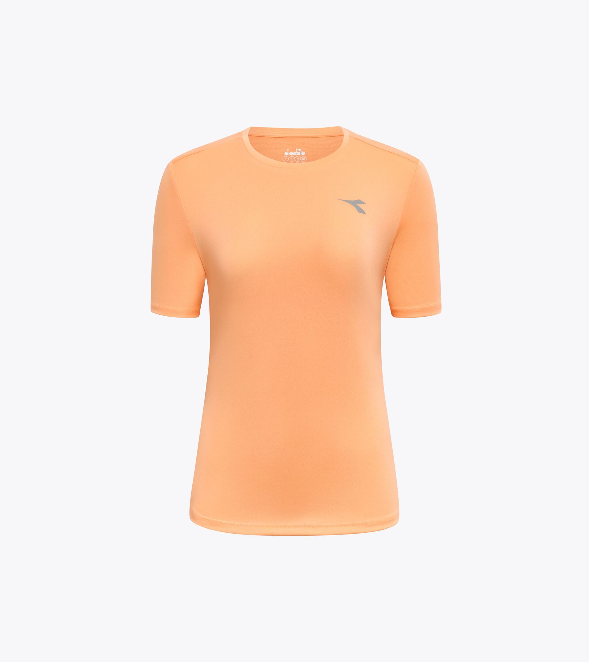 Sports t-shirt - Women L. SS T-SHIRT RUN PEACH COBBLER - Diadora