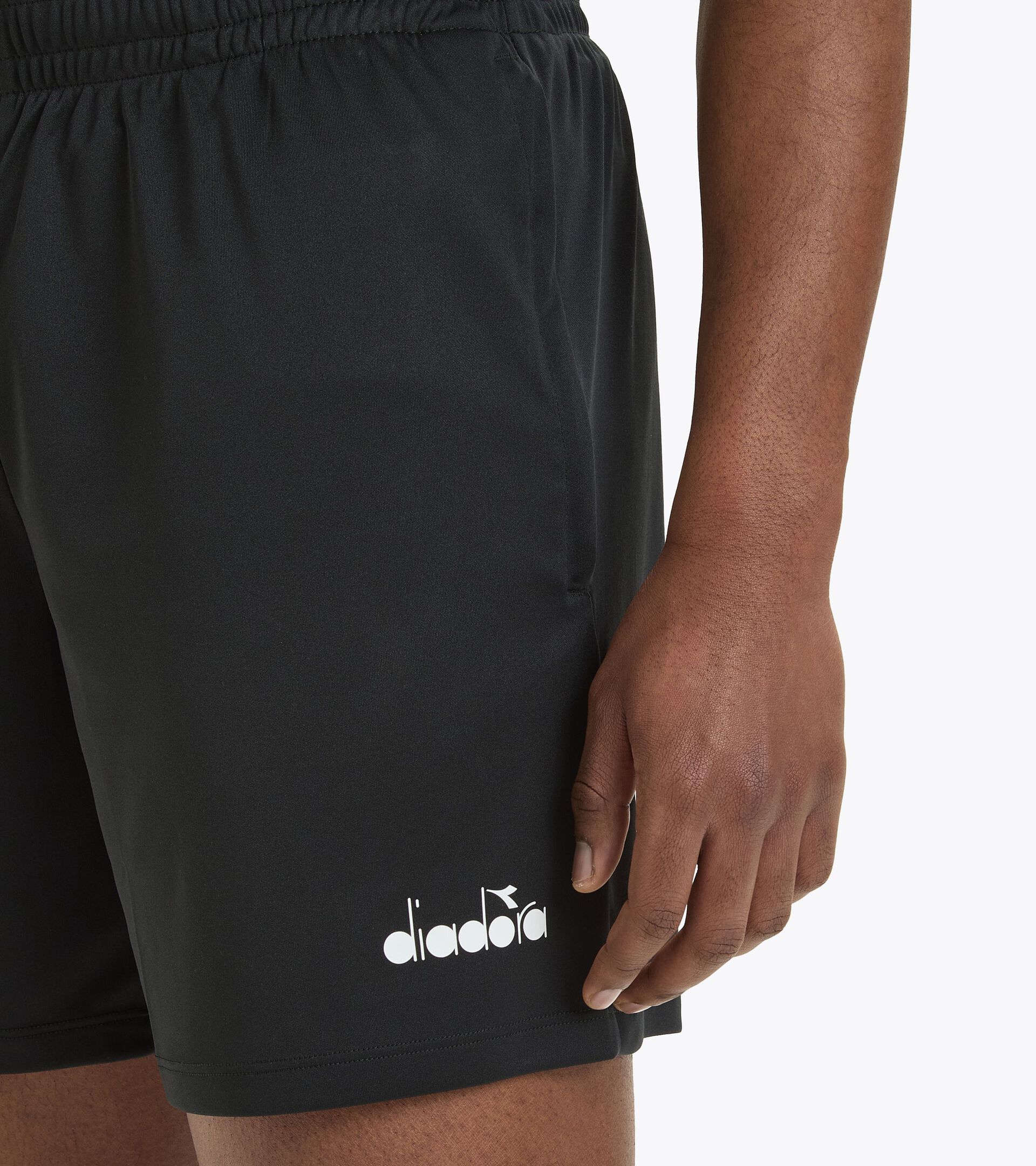 Short d’entraînement foot - Unisex TRAINING SHORT SCUDETTO NOIR - Diadora