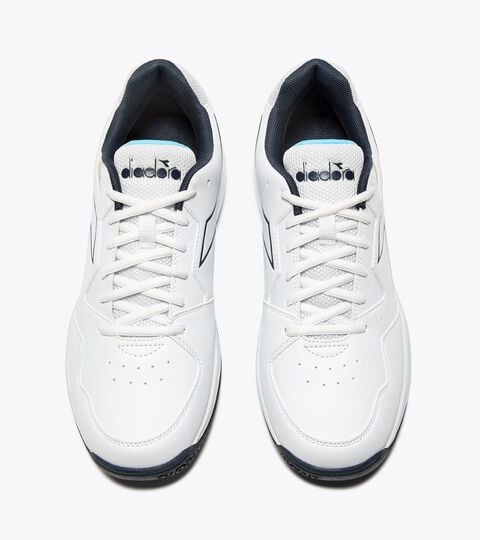 Tennis shoes - Men VOLEE 6 WHITE/BLUE CORSAIR - Diadora