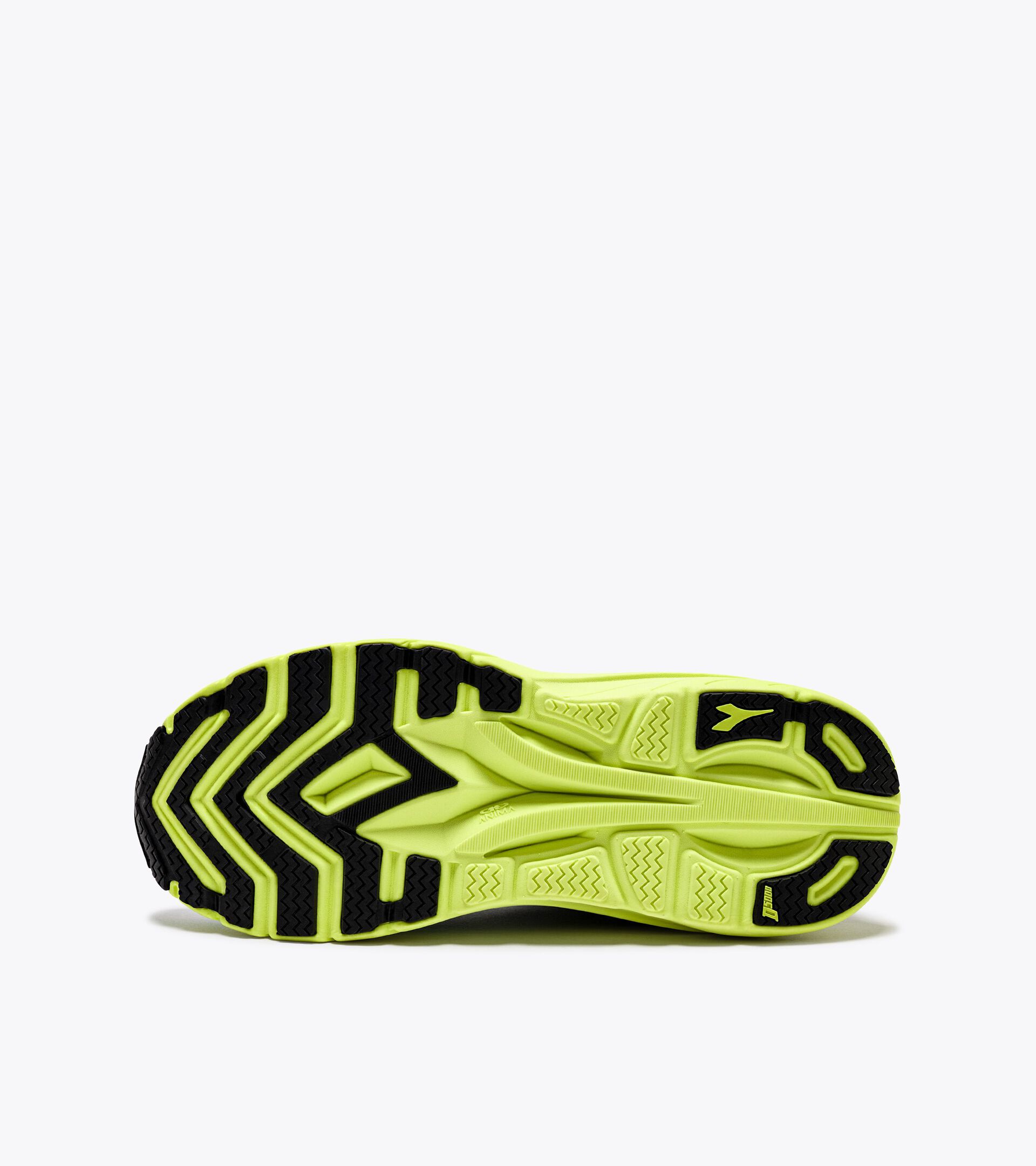 Chaussures de running - Homme EQUIPE NUCLEO ARGENTO/NERO/GIALLO FL DD - Diadora