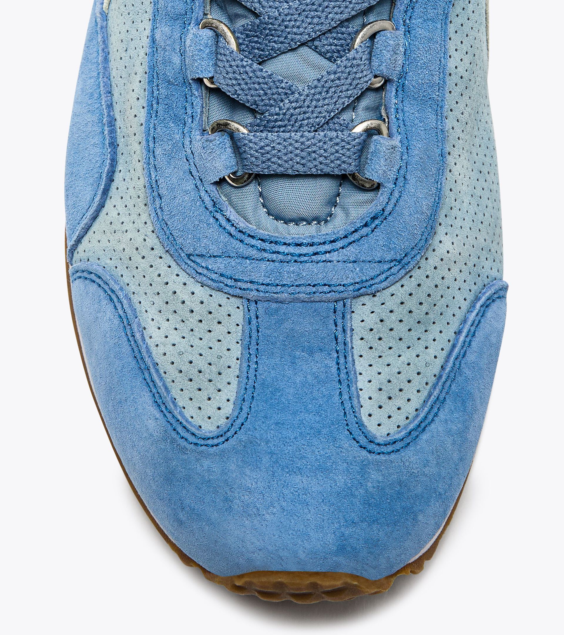 Zapatilla Heritage de piel - Para todos los géneros EQUIPE SUEDE SW AZUL VIEJO - Diadora