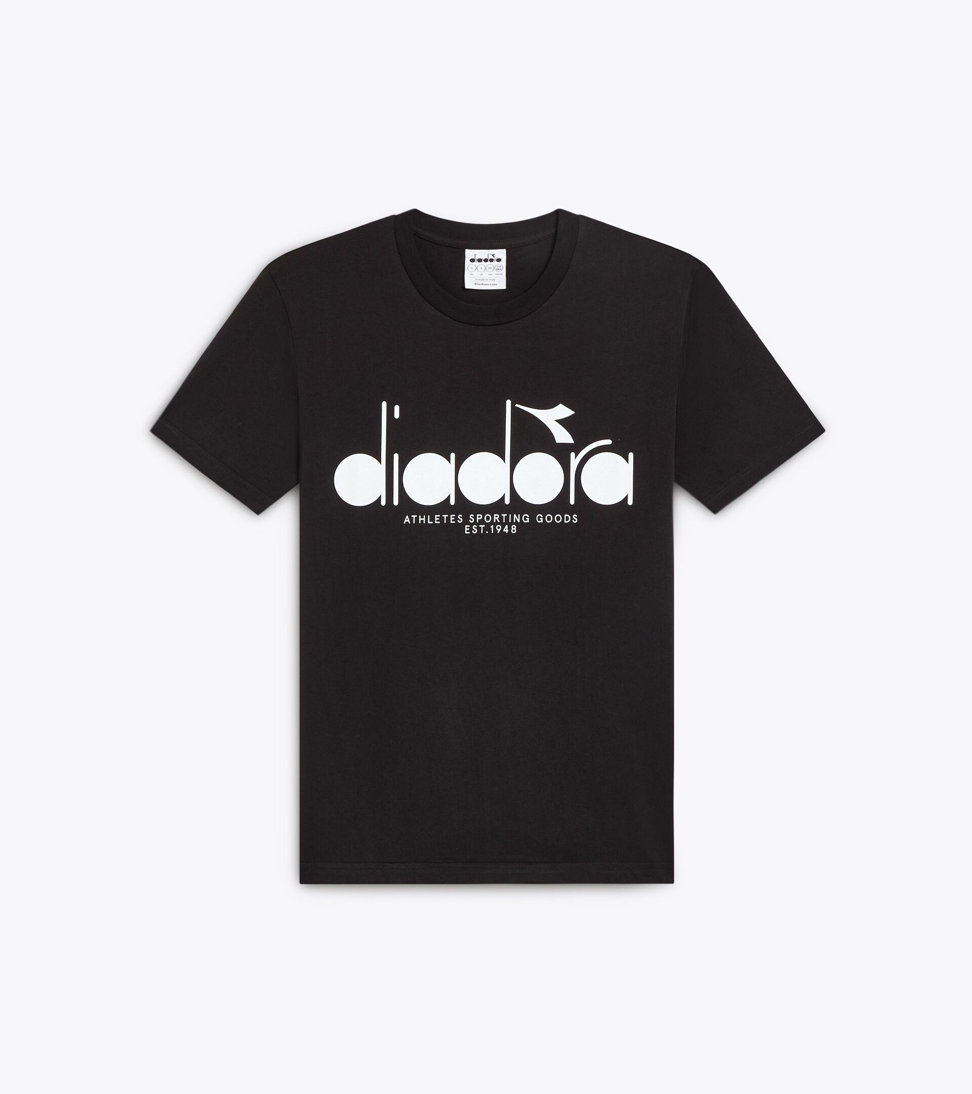T-shirt - All-Gender T-SHIRT SS LOGO BLACK - Diadora