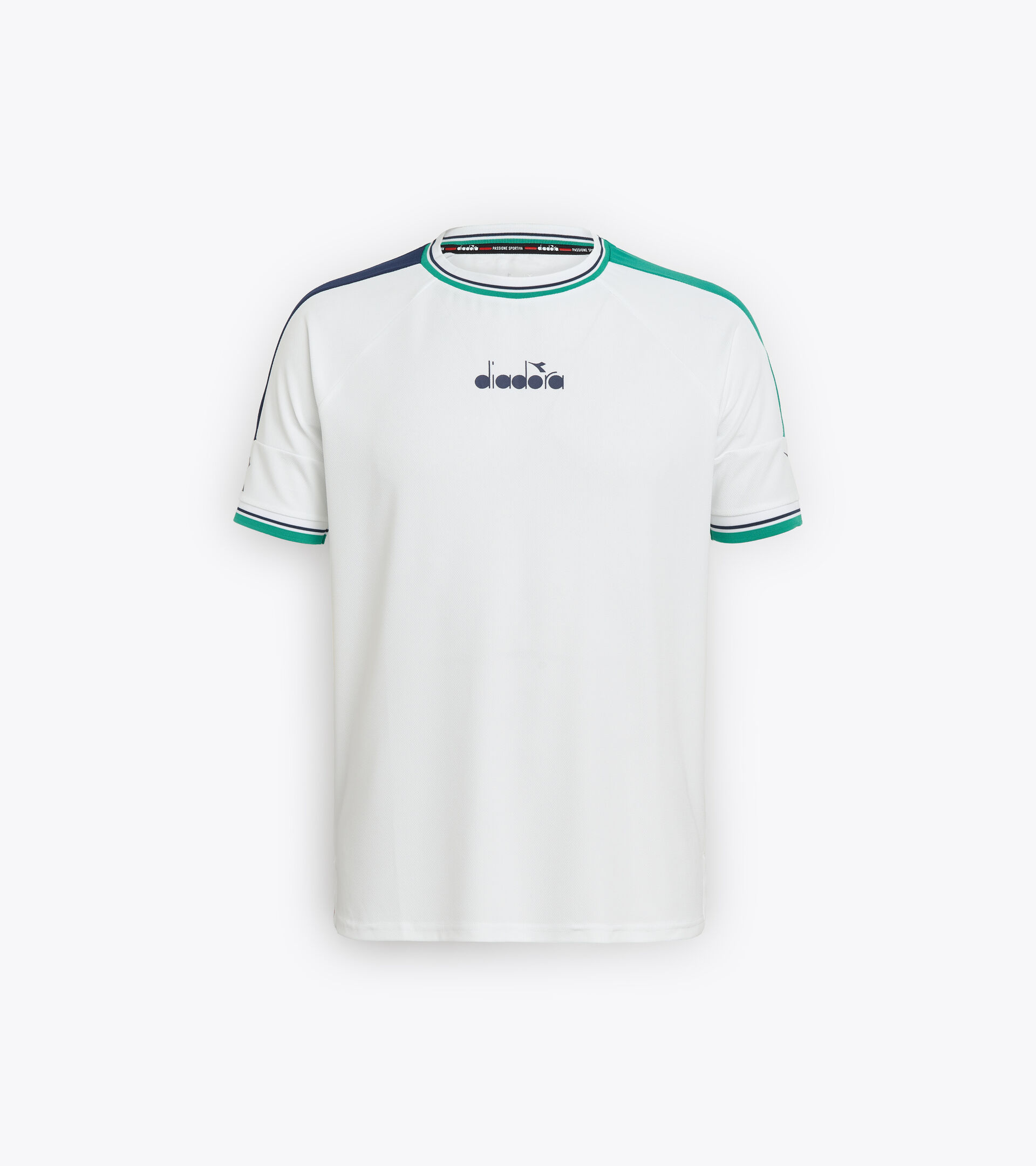 Tennis t-shirt - Men SS T-SHIRT ICON OPTICAL WHITE - Diadora