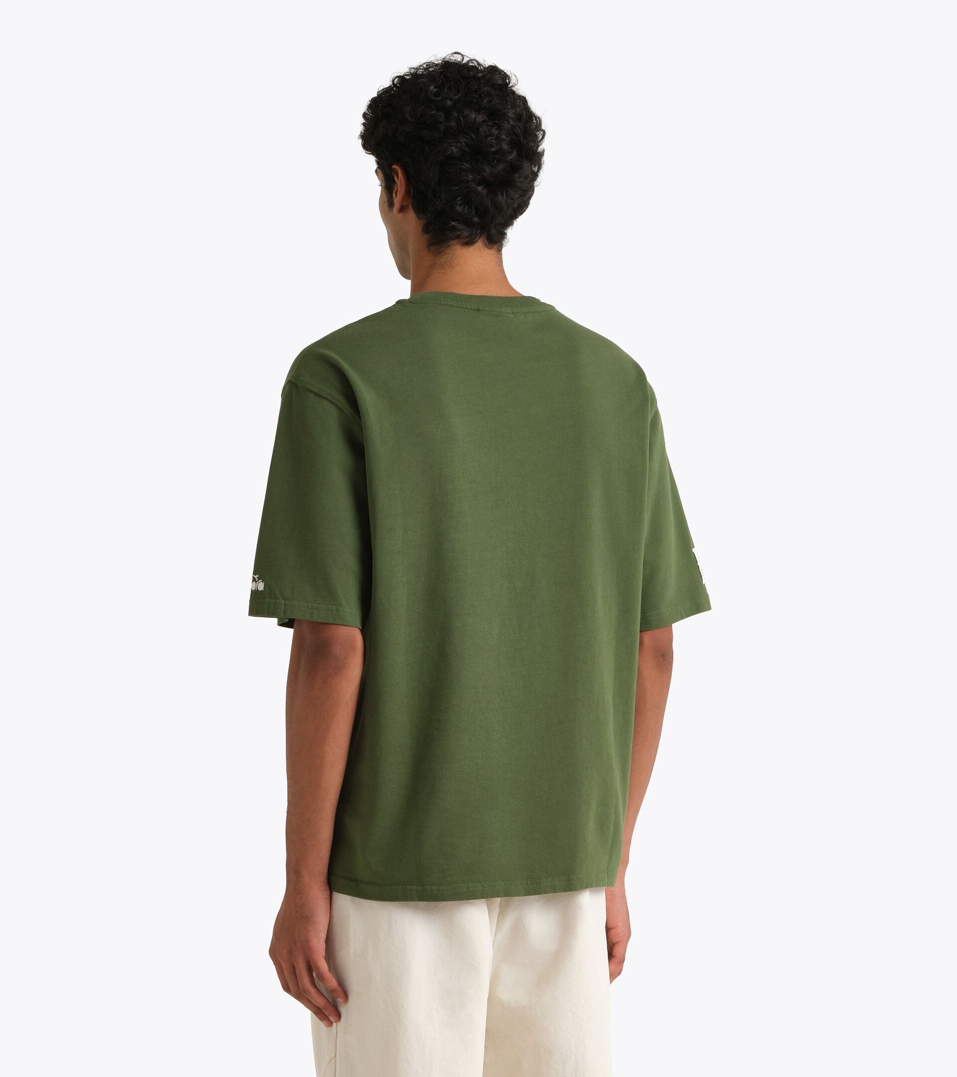 Legacy T-shirt - Made In Italy - All-gender T-SHIRT SS LEGACY I GREEN BOTANIC - Diadora