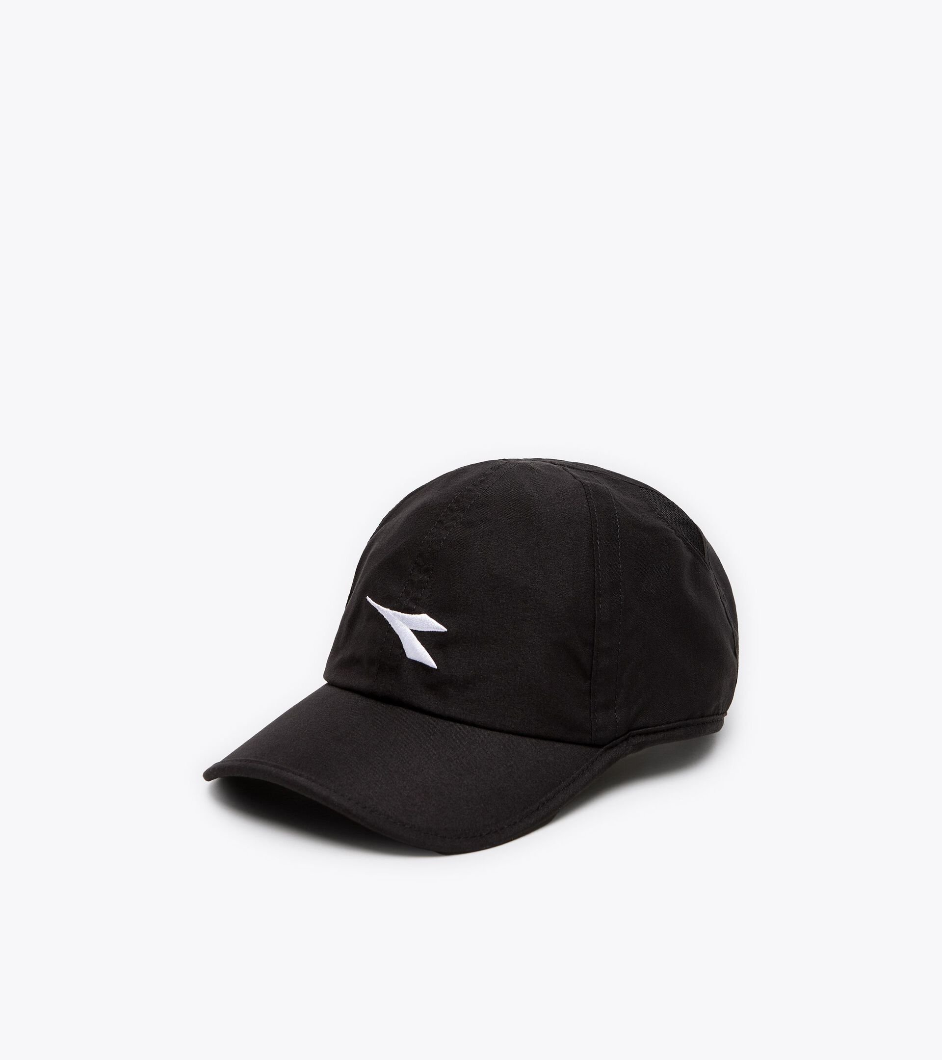 Cappellino con frontino ADJUSTABLE CAP BLACK/OPTICAL WHITE - Diadora