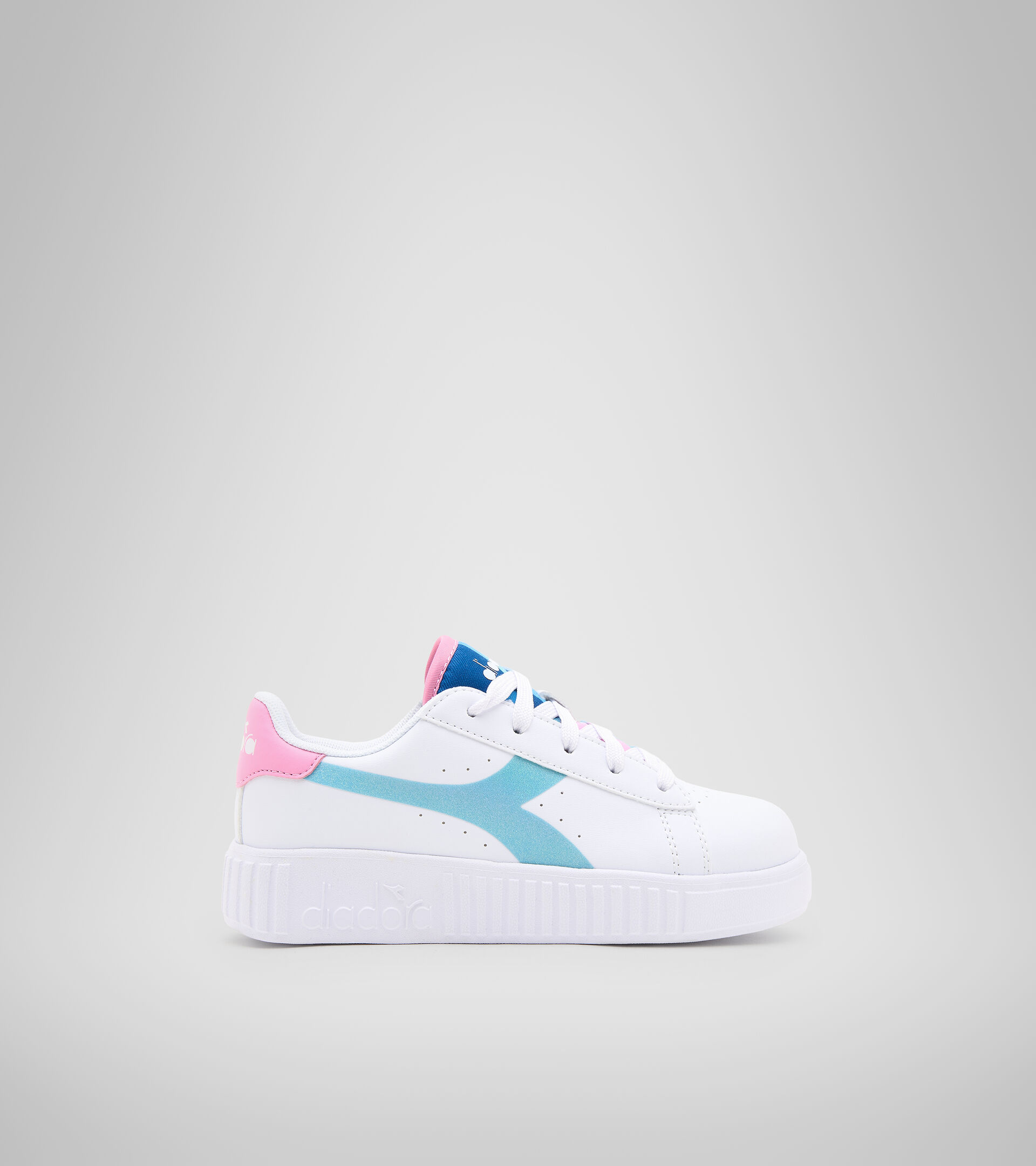 Sports shoes - Kids 4-8 years GAME STEP WONDERLAND PS WHITE/FUCHSIA PINK - Diadora